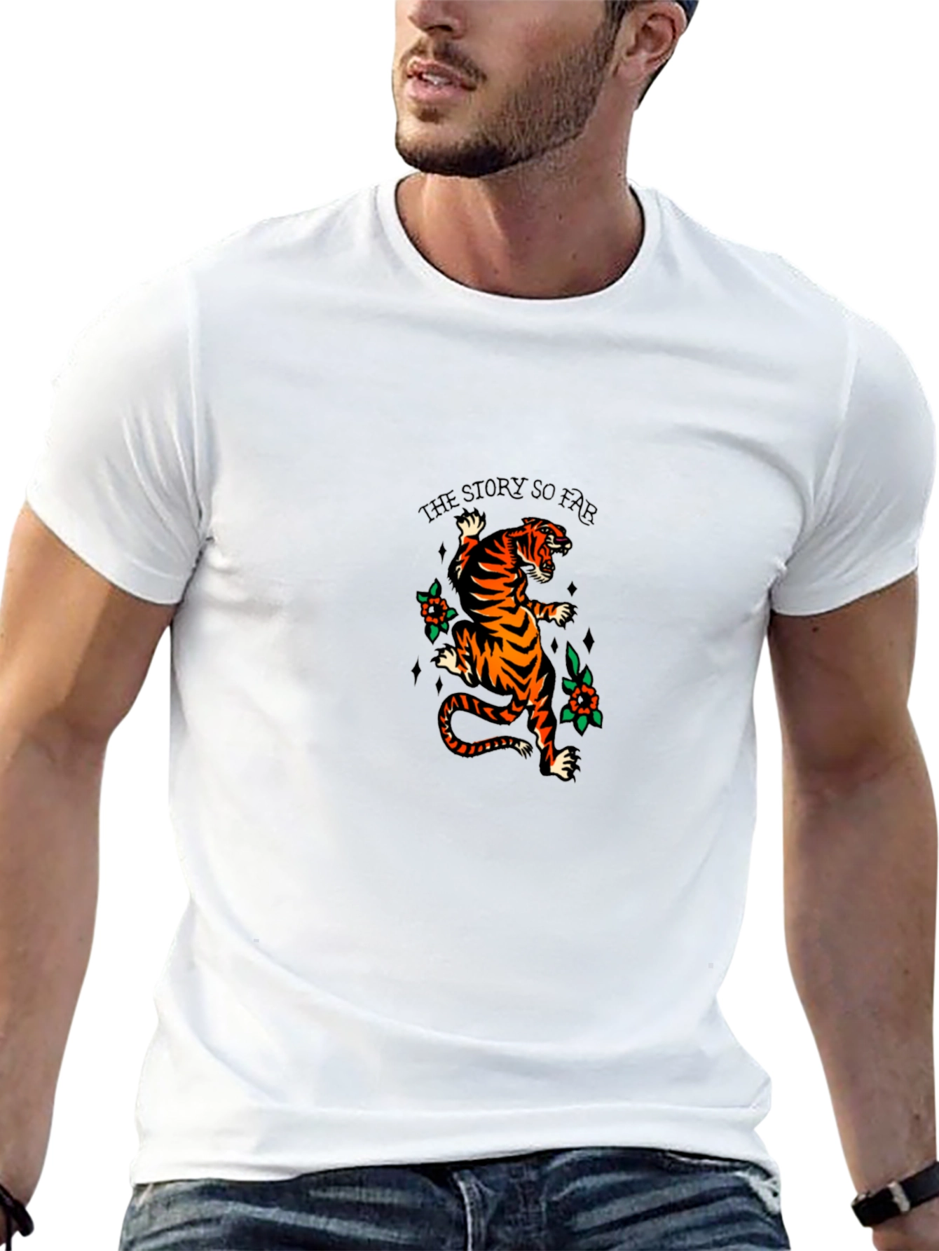 The Story So Far Tiger Graphic Black T-Shirt