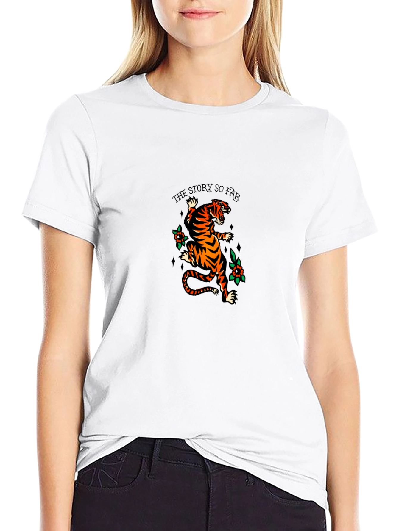The Story So Far Tiger Graphic Black T-Shirt