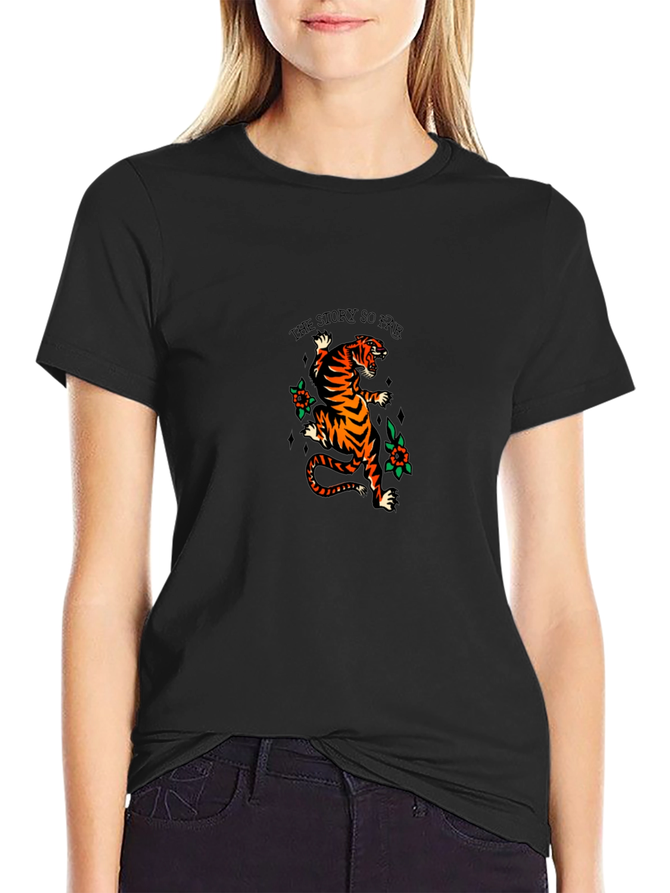 The Story So Far Tiger Graphic Black T-Shirt