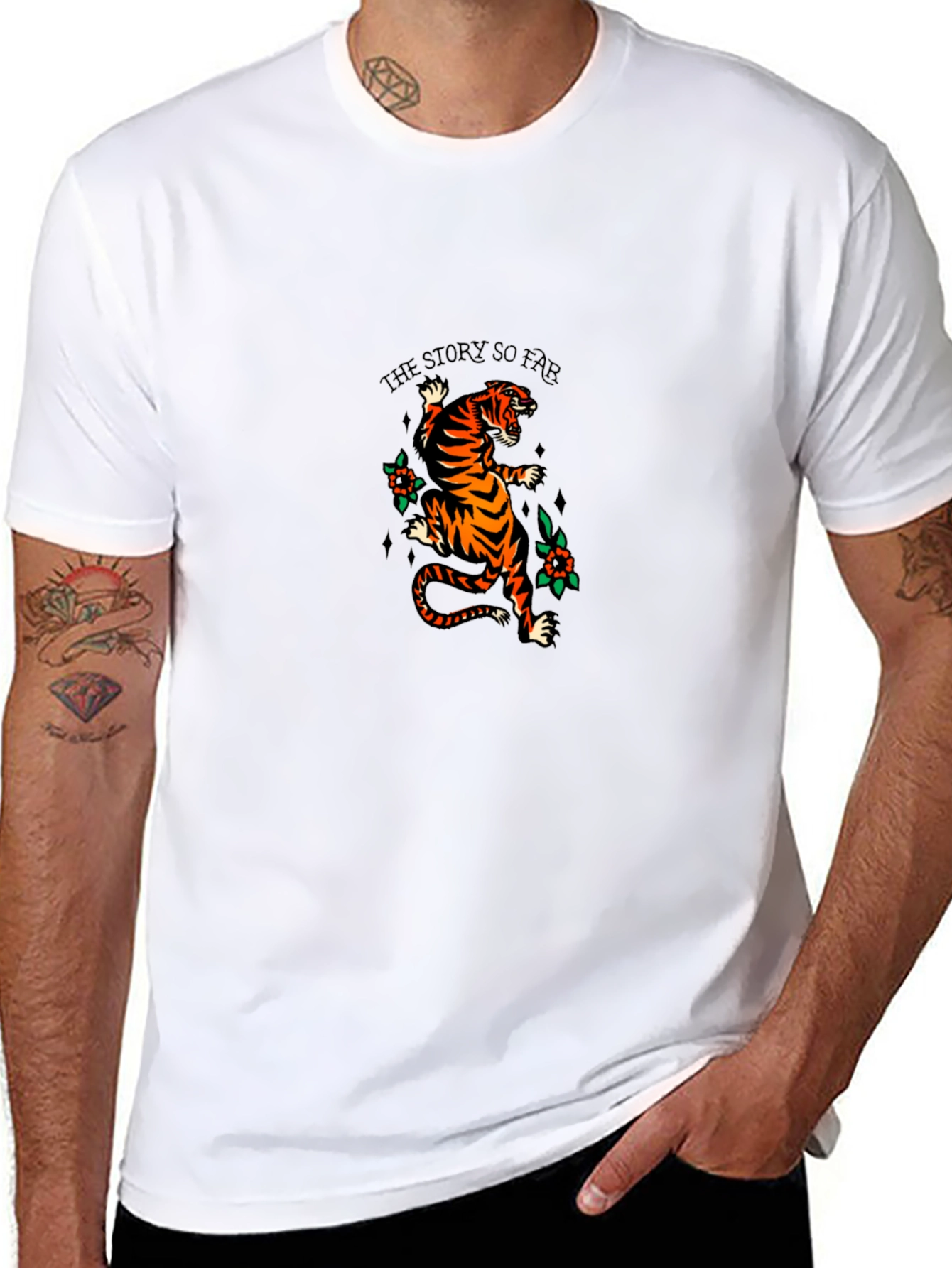 The Story So Far Tiger Graphic Black T-Shirt
