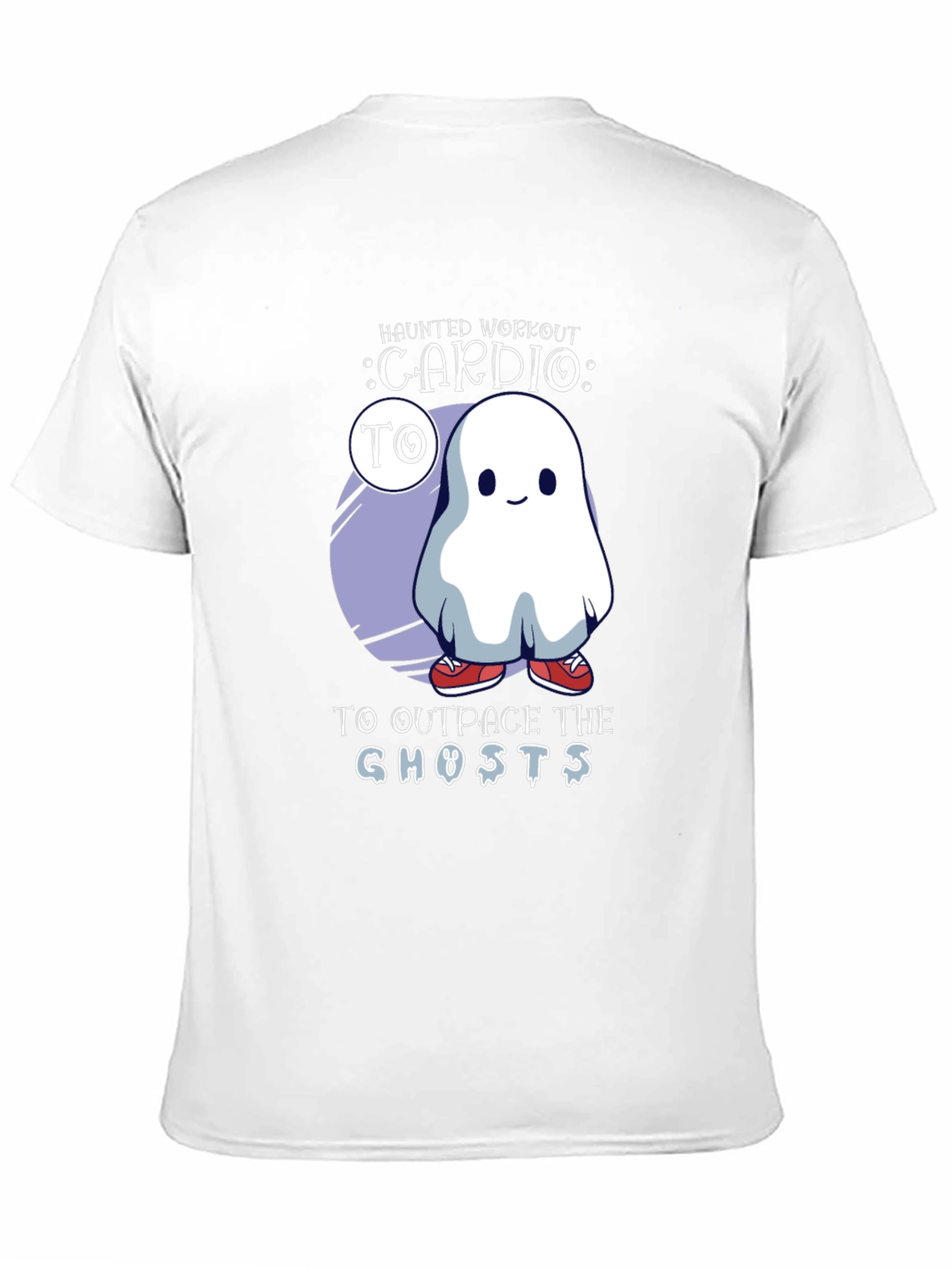 Haunted Workout Ghost T-Shirt Cardio Tee