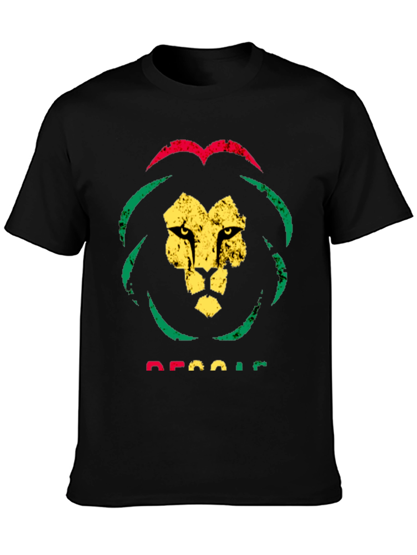 Rasta Lion T-Shirt - Reggae Graphic Tee