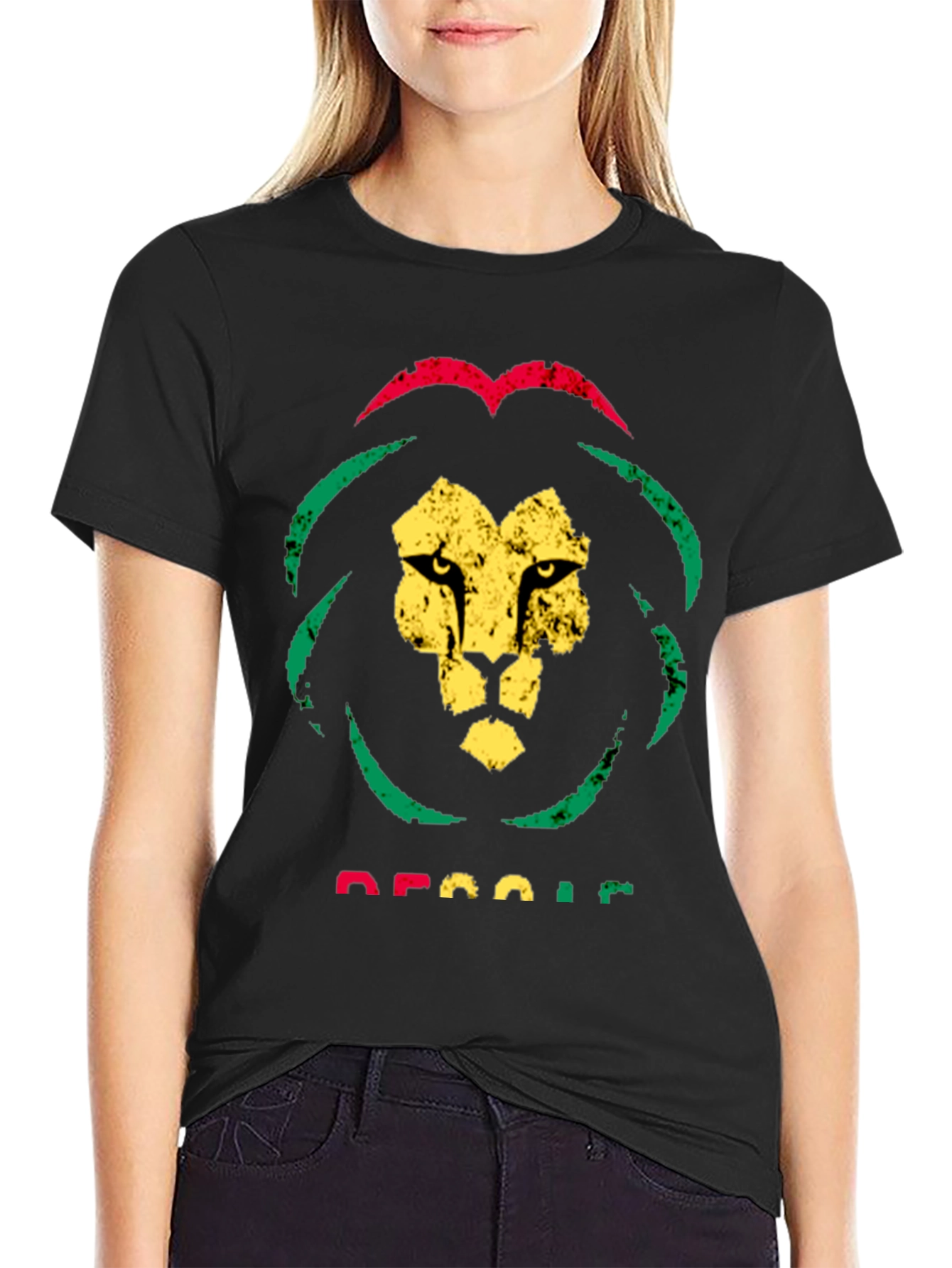 Rasta Lion T-Shirt - Reggae Graphic Tee