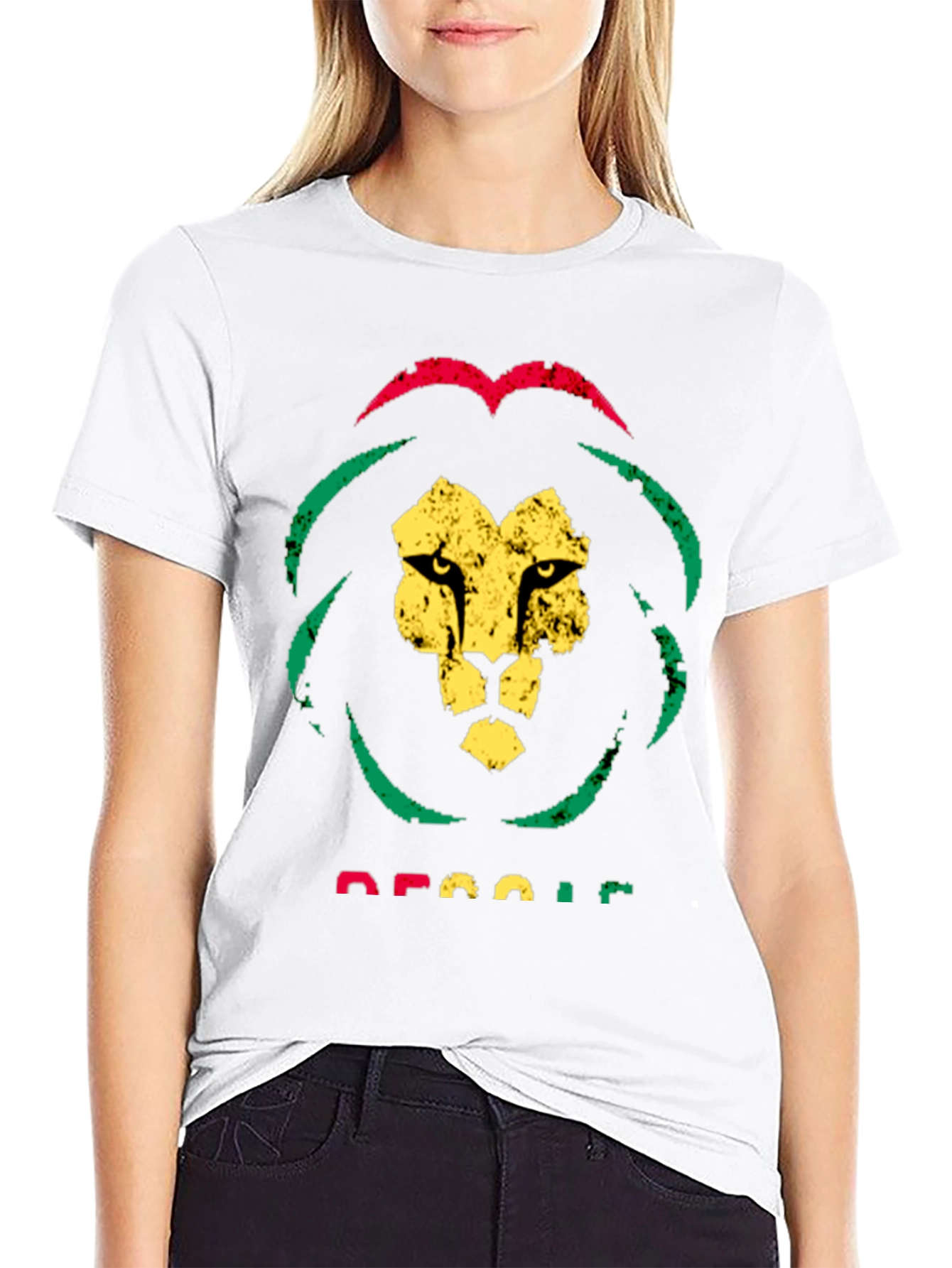 Rasta Lion T-Shirt - Reggae Graphic Tee