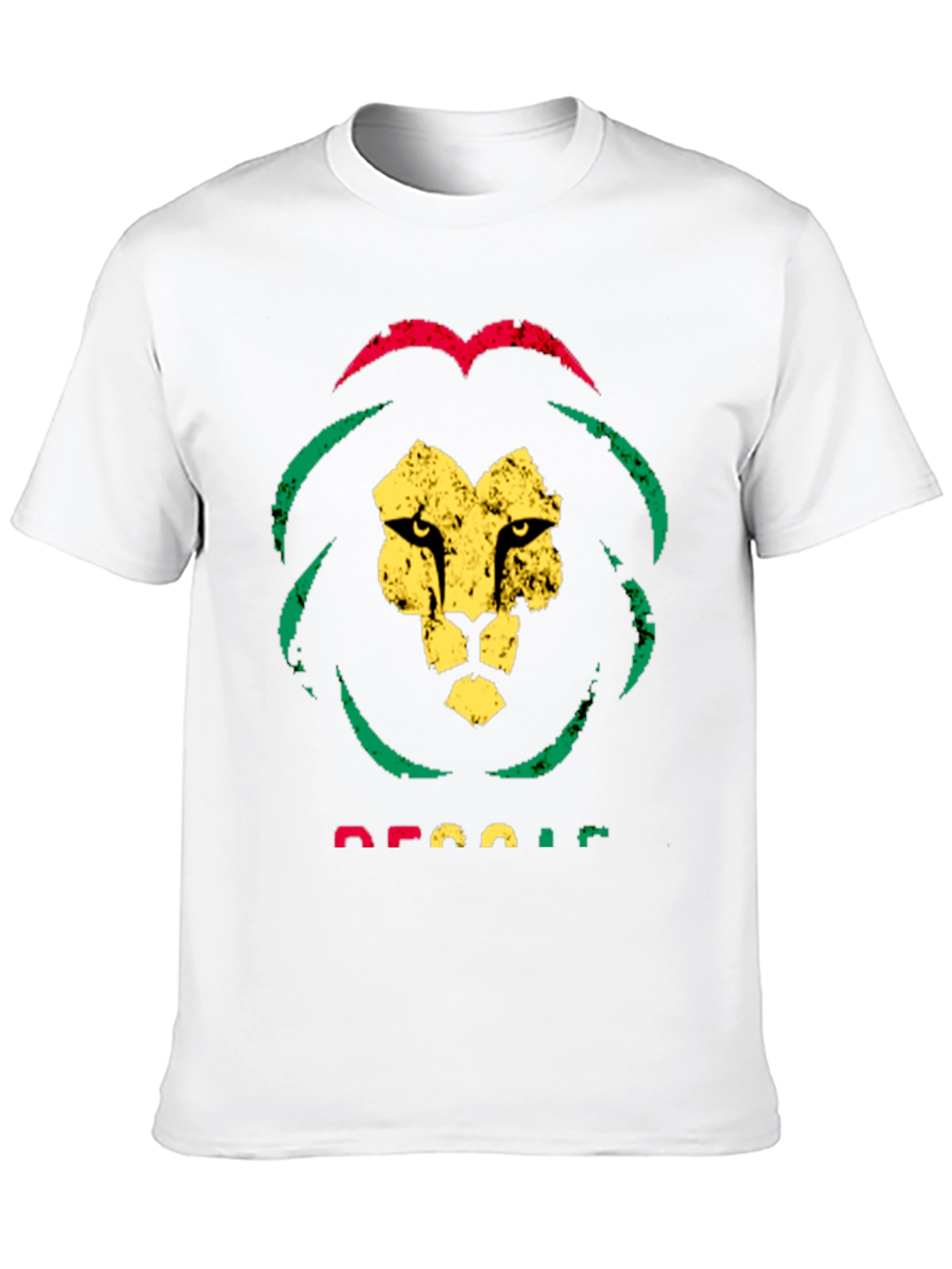 Rasta Lion T-Shirt - Reggae Graphic Tee