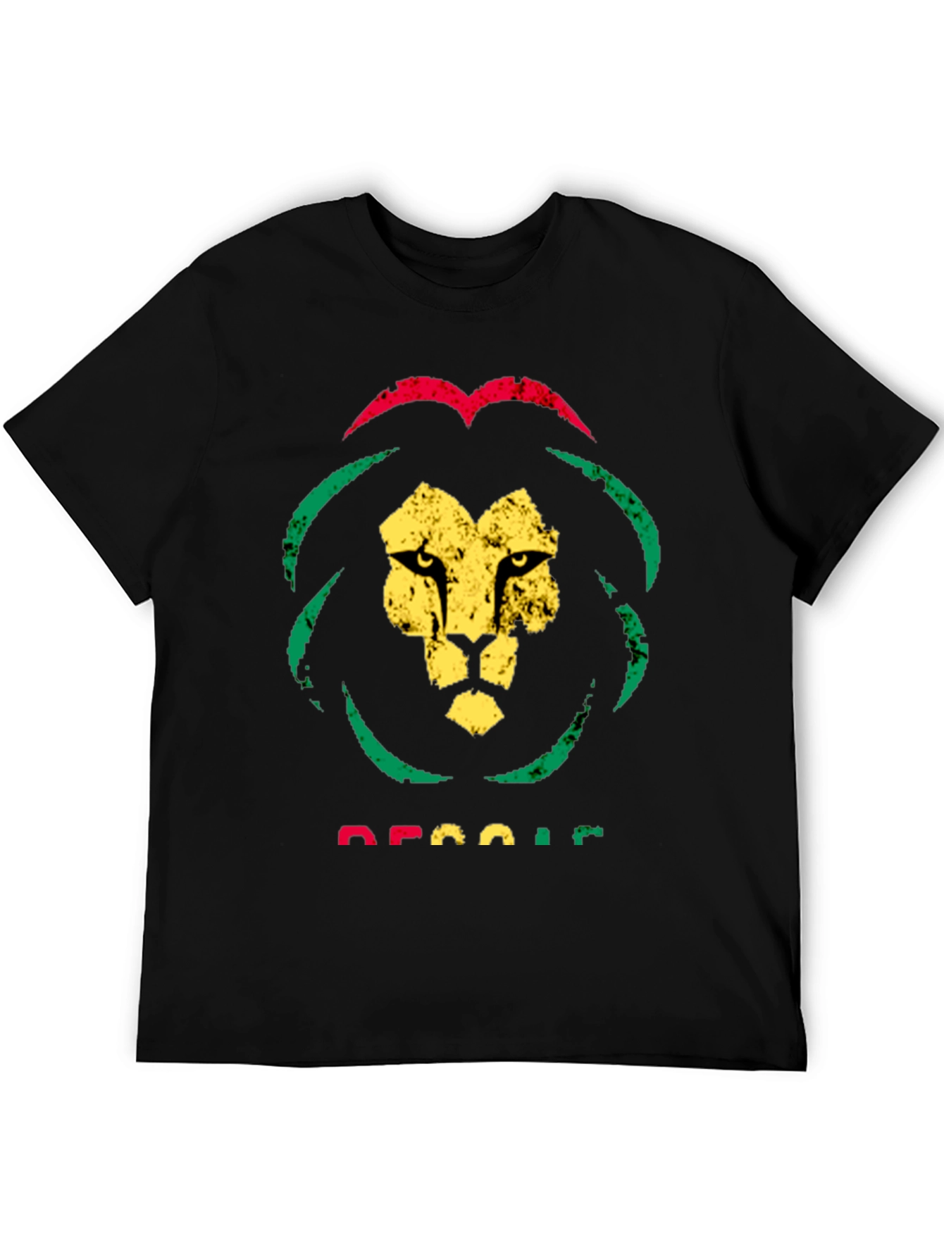 Rasta Lion T-Shirt - Reggae Graphic Tee