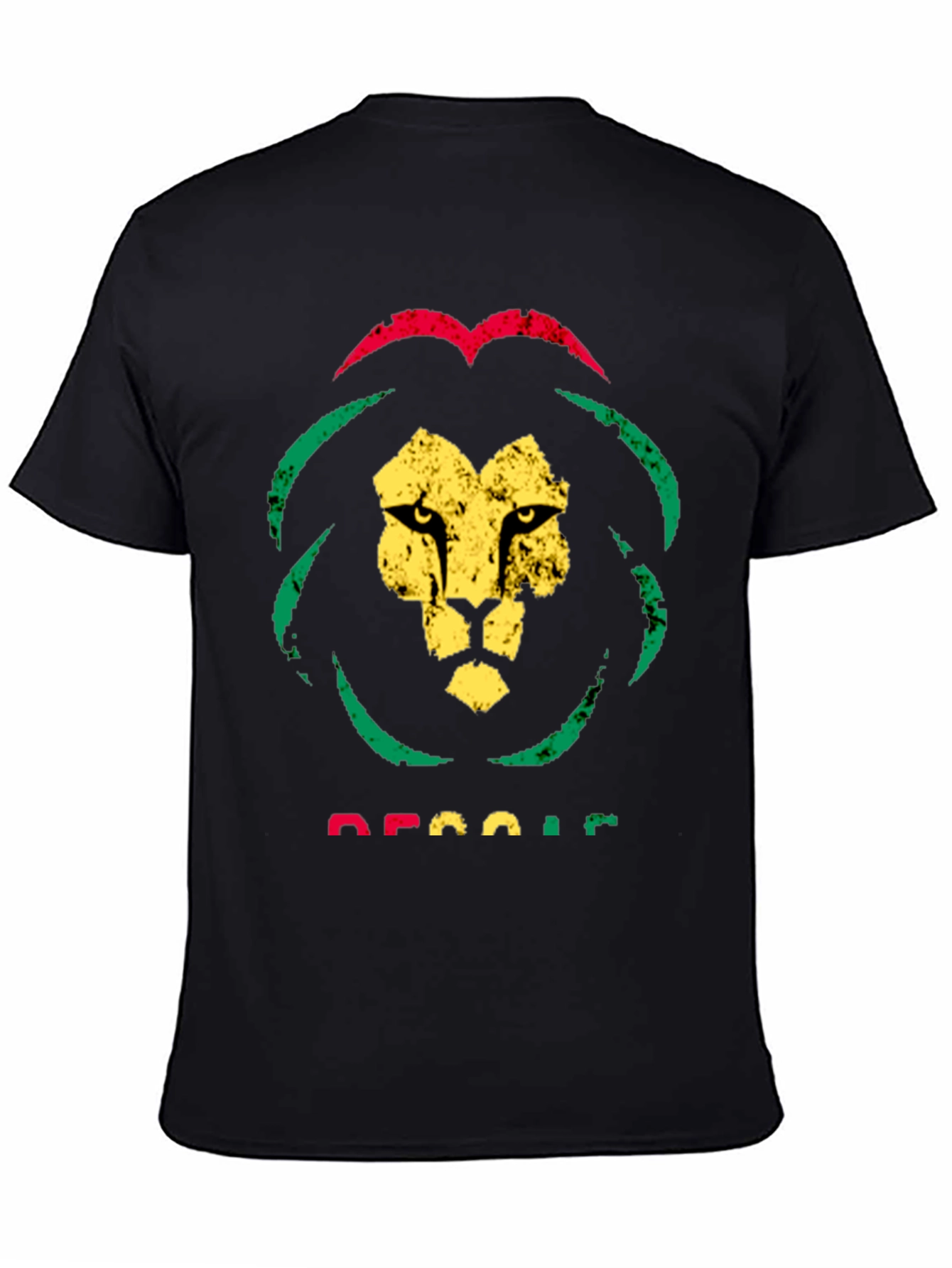 Rasta Lion T-Shirt - Reggae Graphic Tee