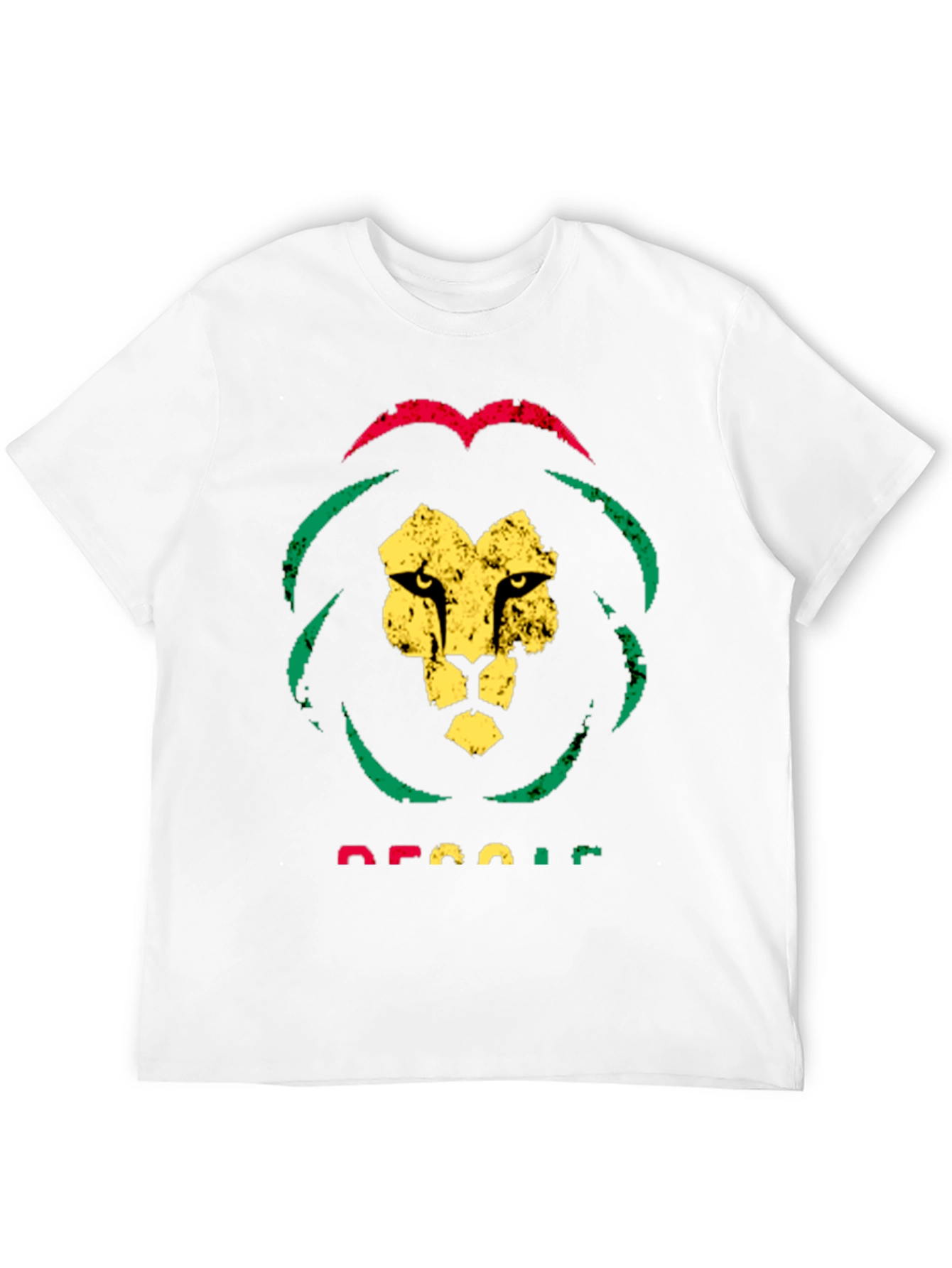 Rasta Lion T-Shirt - Reggae Graphic Tee