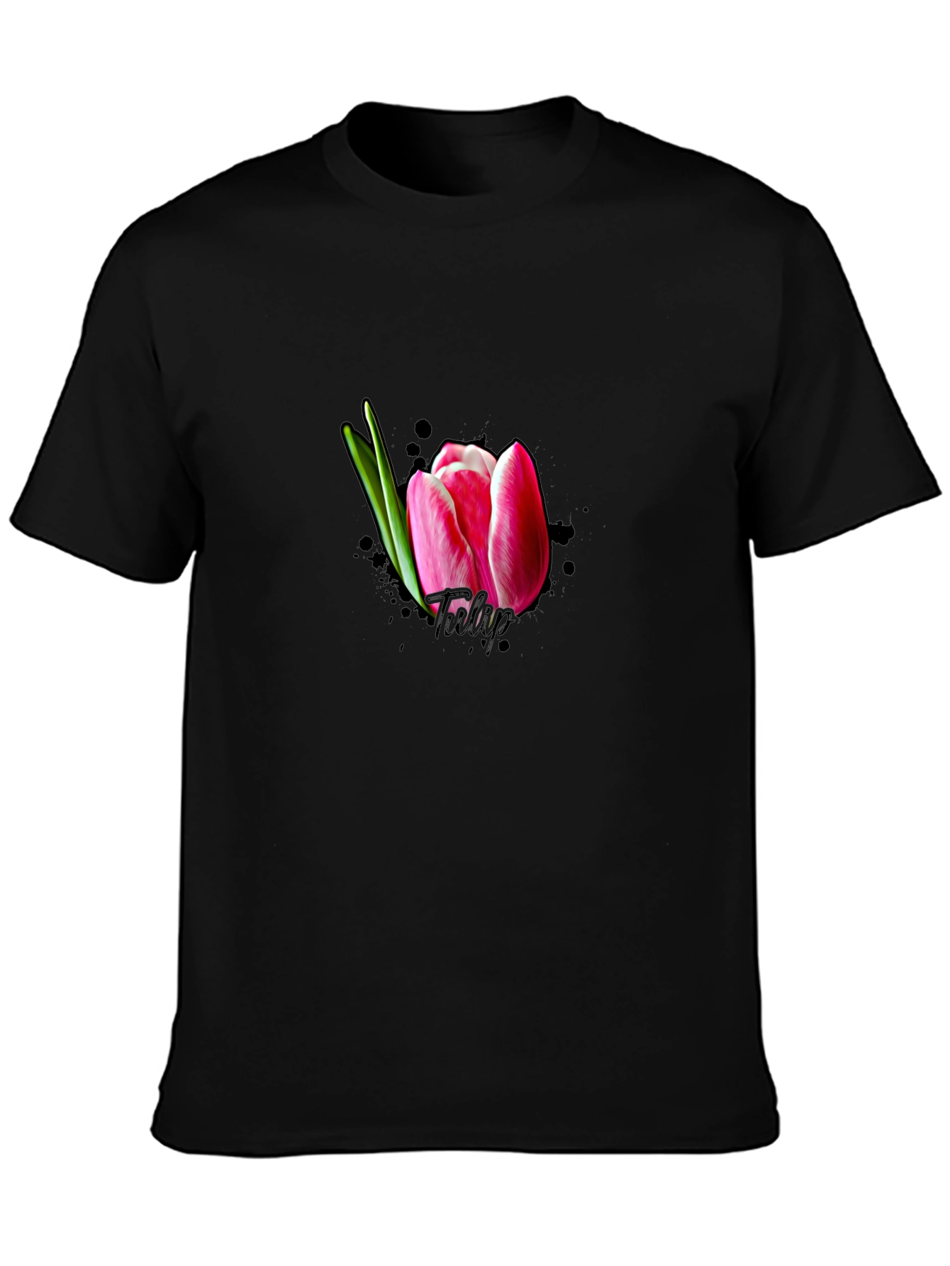 Tulip Graphic Tee - Stylish Mens T-Shirt