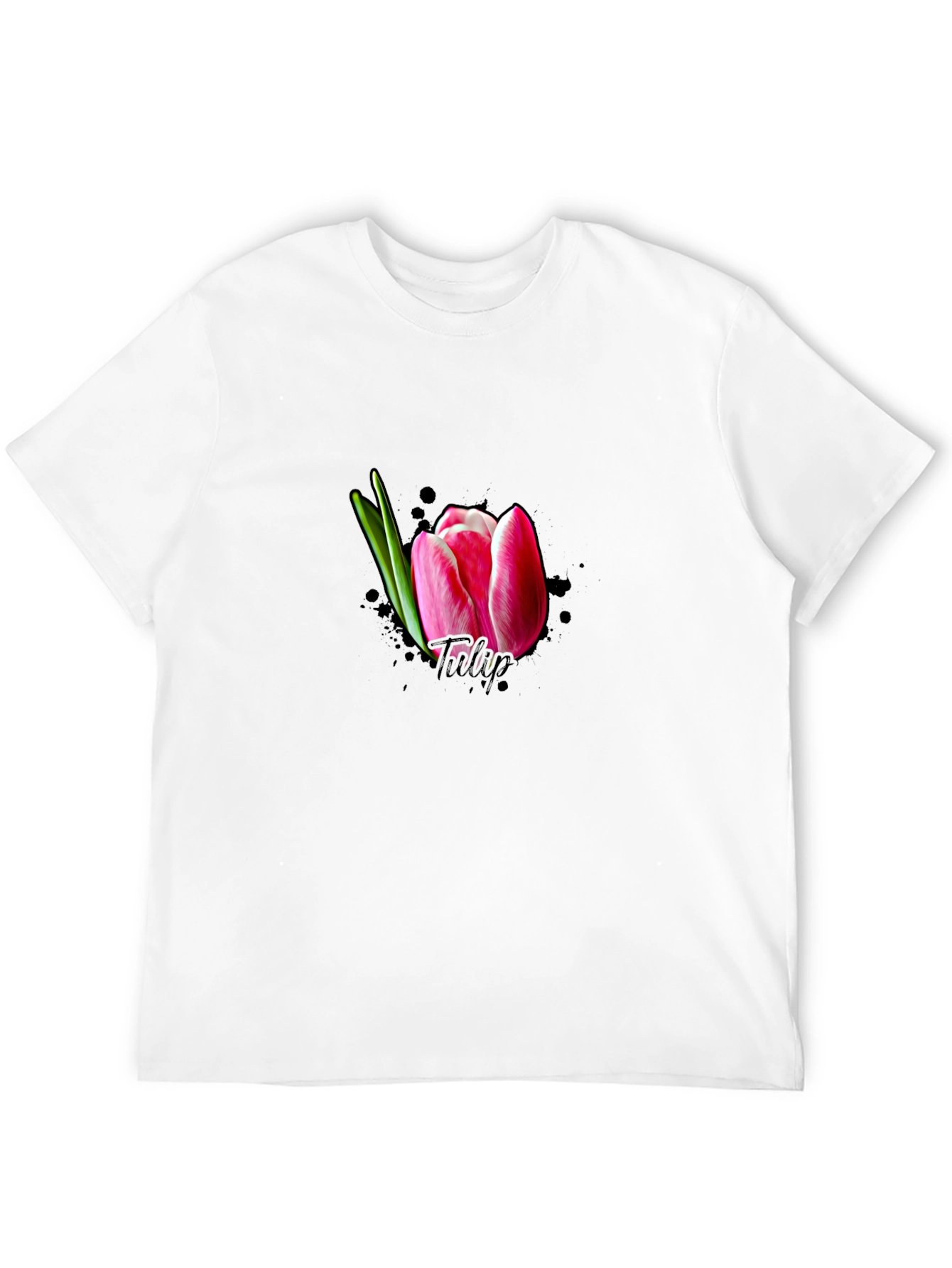 Tulip Graphic Tee - Stylish Mens T-Shirt