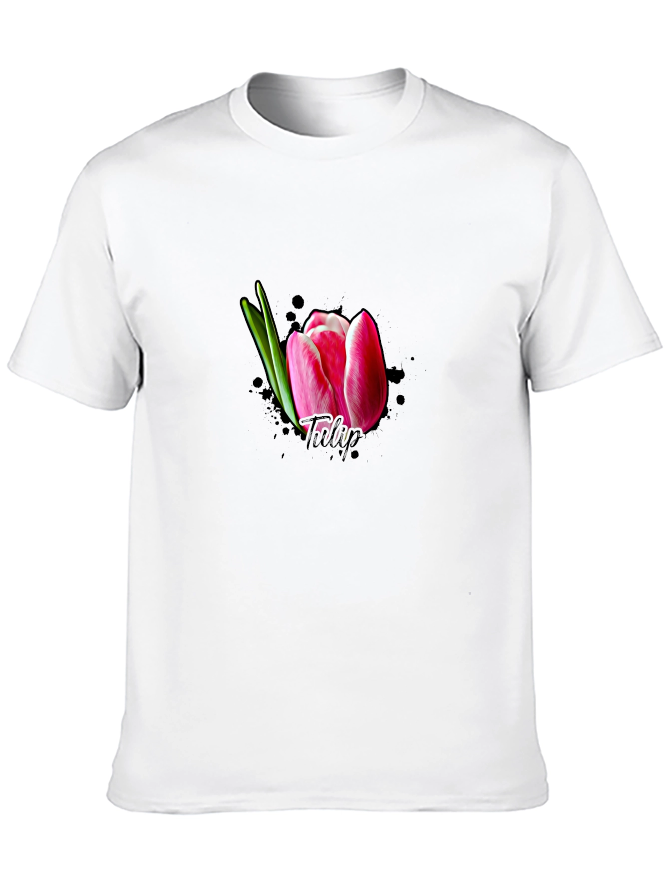 Tulip Graphic Tee - Stylish Mens T-Shirt