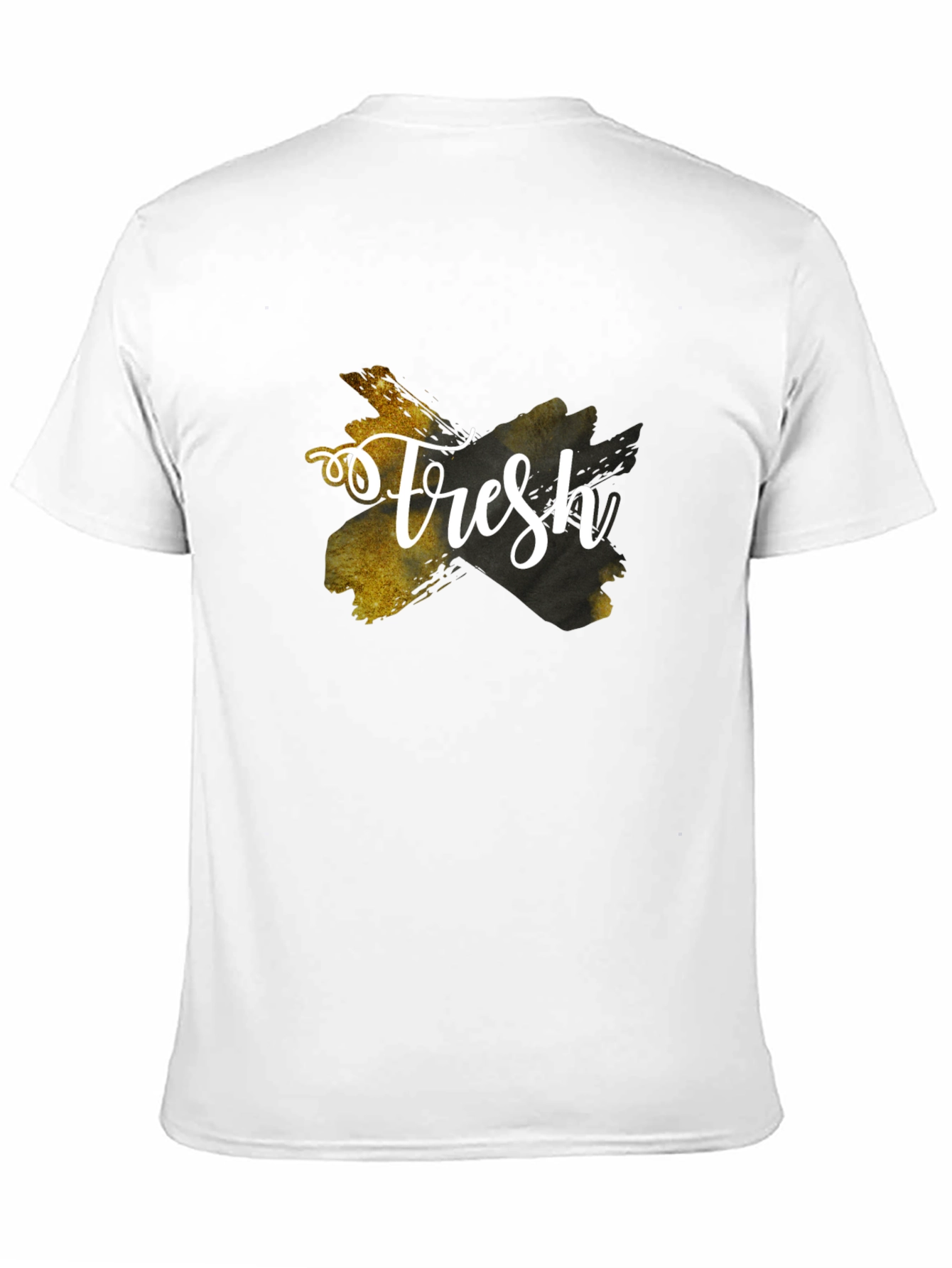 Fresh Graphic Tee - Stylish Black T-Shirt