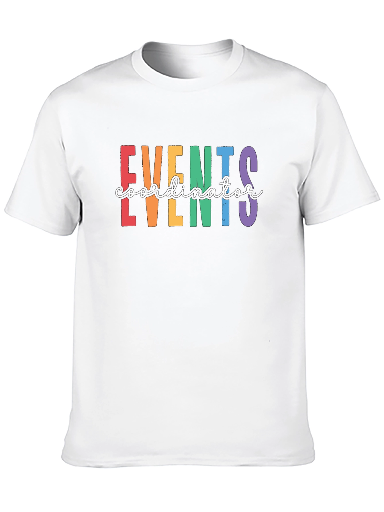 Events Coordinator Rainbow T-Shirt