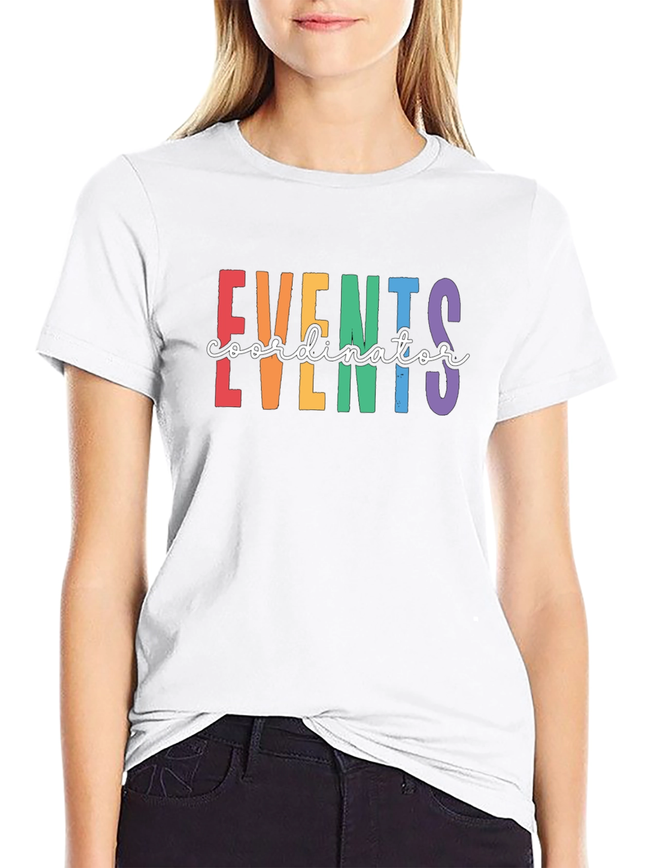 Events Coordinator Rainbow T-Shirt
