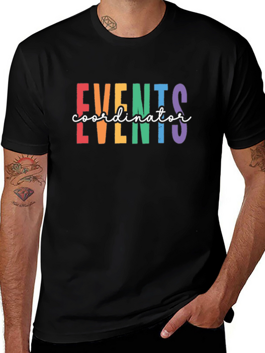 Events Coordinator Rainbow T-Shirt