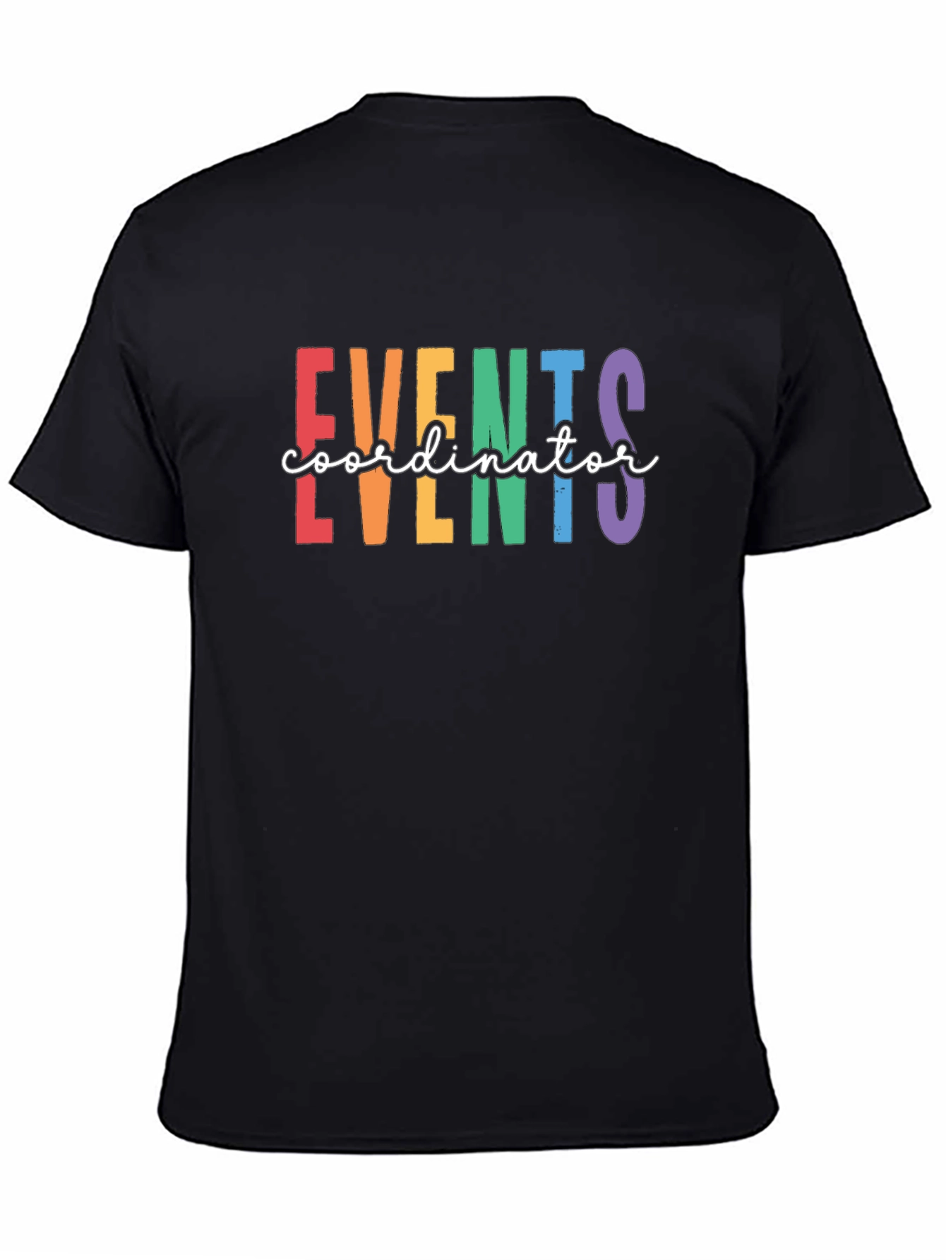 Events Coordinator Rainbow T-Shirt
