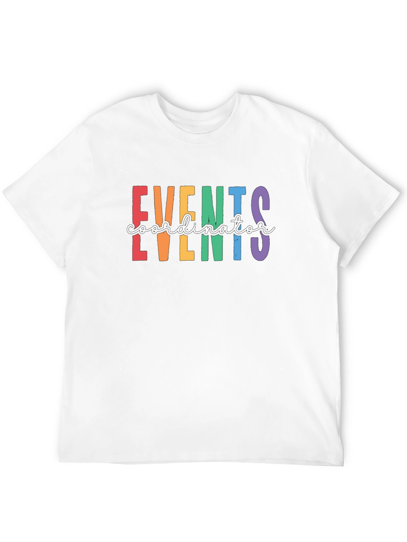 Events Coordinator Rainbow T-Shirt