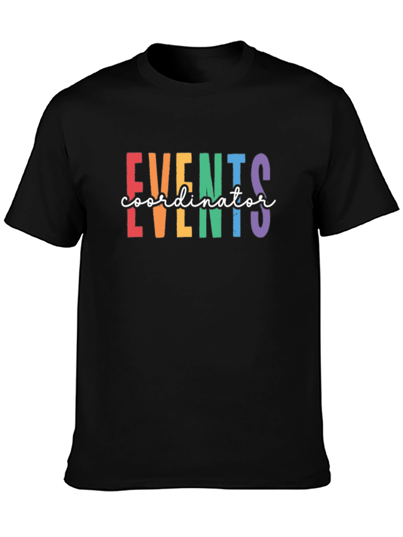 Events Coordinator Rainbow T-Shirt