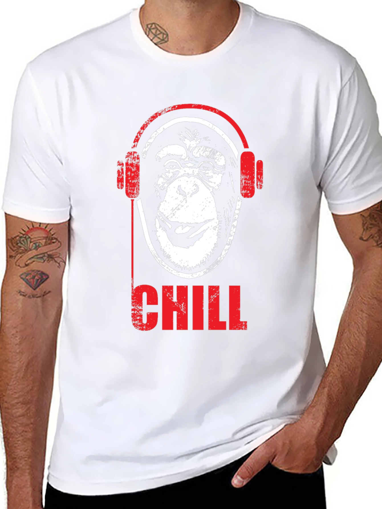 Chill Monkey T-Shirt - Urban Style