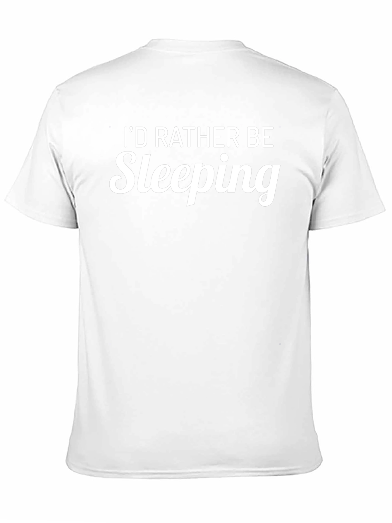 Id Rather Be Sleeping Funny Graphic T-Shirt