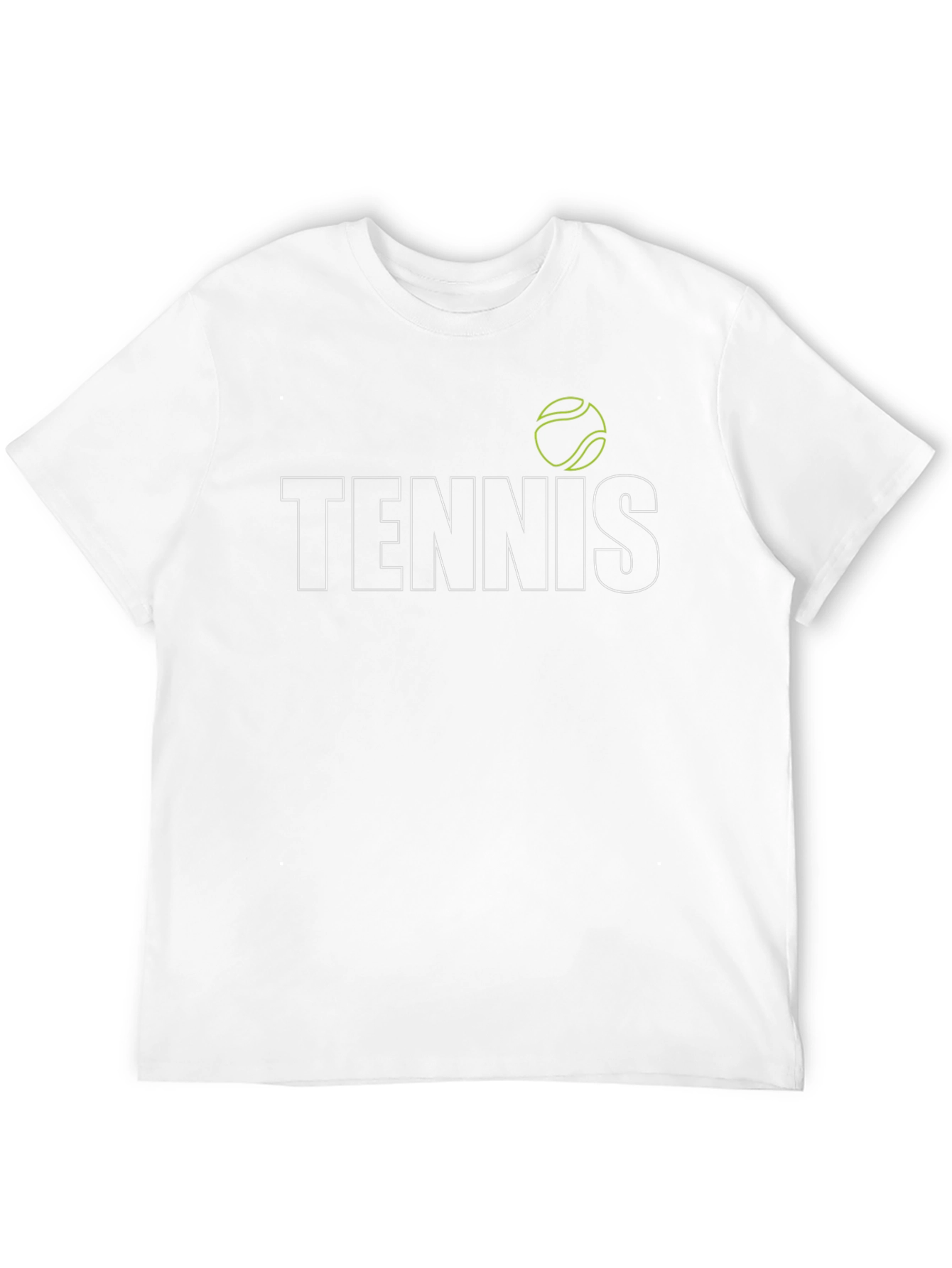 Tennis Graphic Tee - Cool Black Shirt