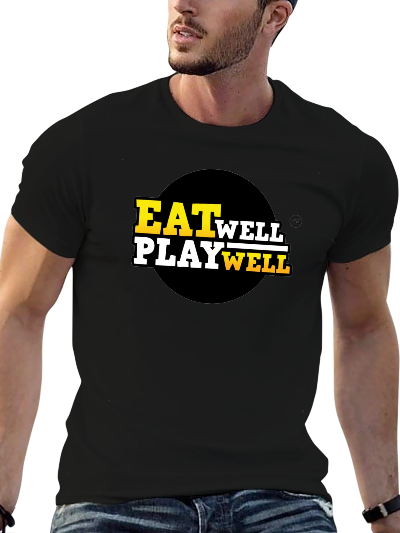 Eat Well Play Well Graphic Tee