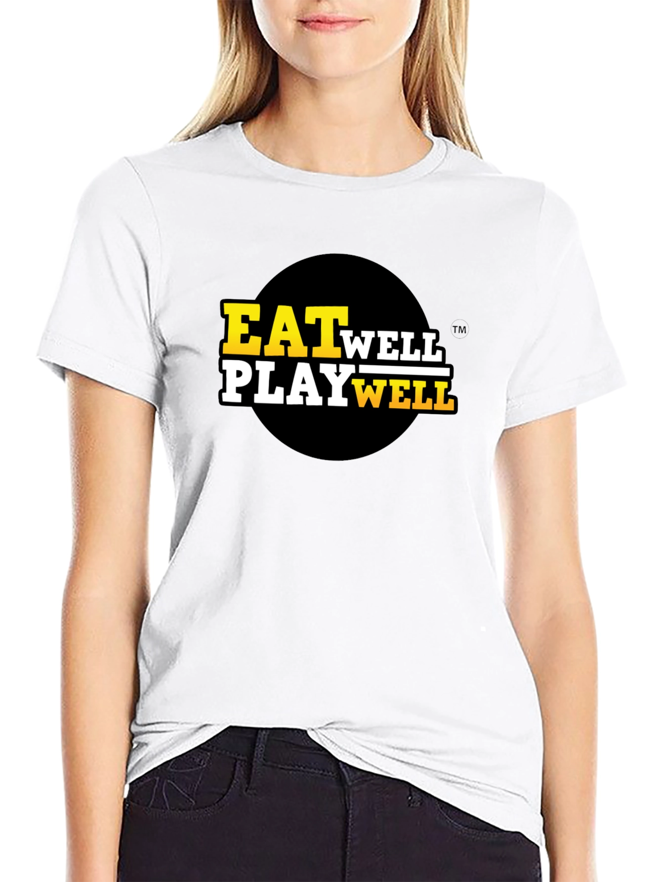 Eat Well Play Well Graphic Tee