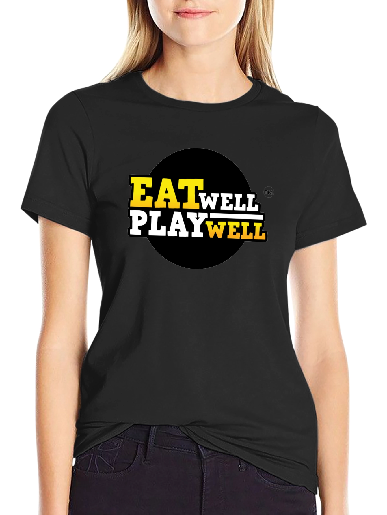 Eat Well Play Well Graphic Tee