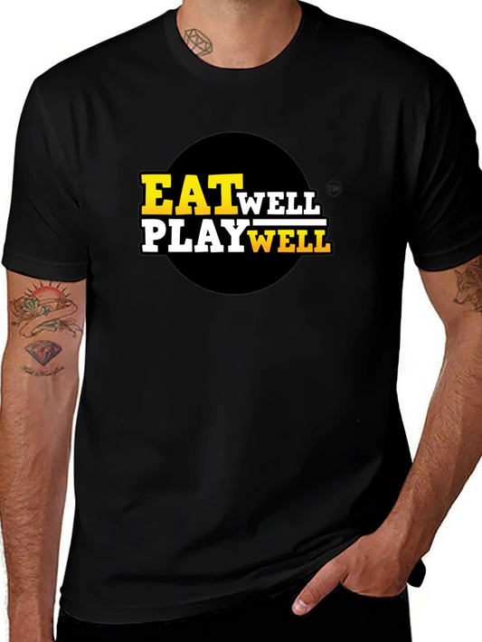 Eat Well Play Well Graphic Tee