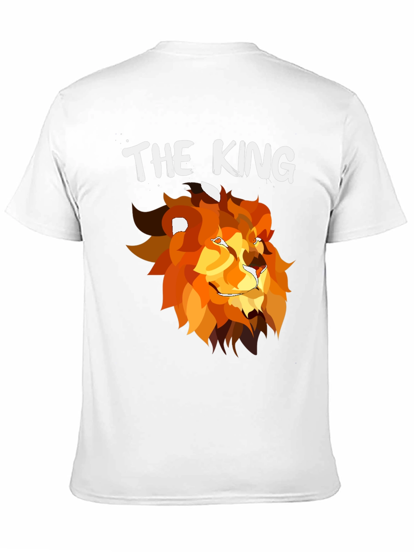 The King Lion Graphic T-Shirt - Black
