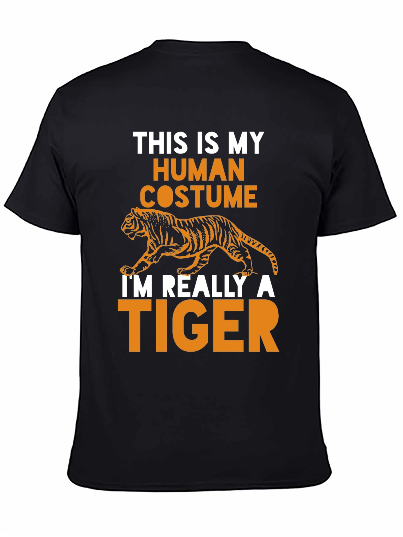 Human Costume Tiger Graphic T-Shirt