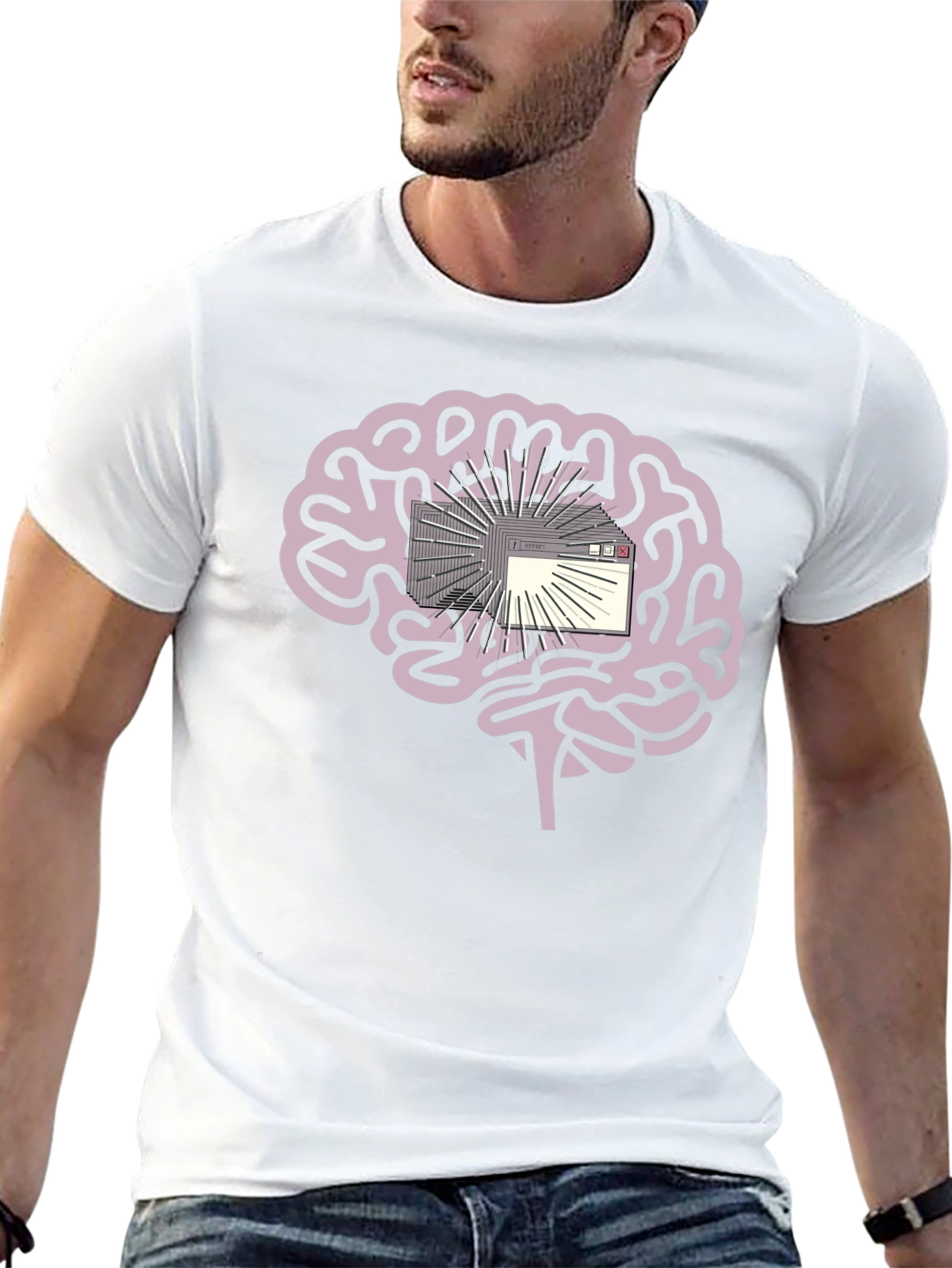Brain Tech T-Shirt - Geek Chic Tee