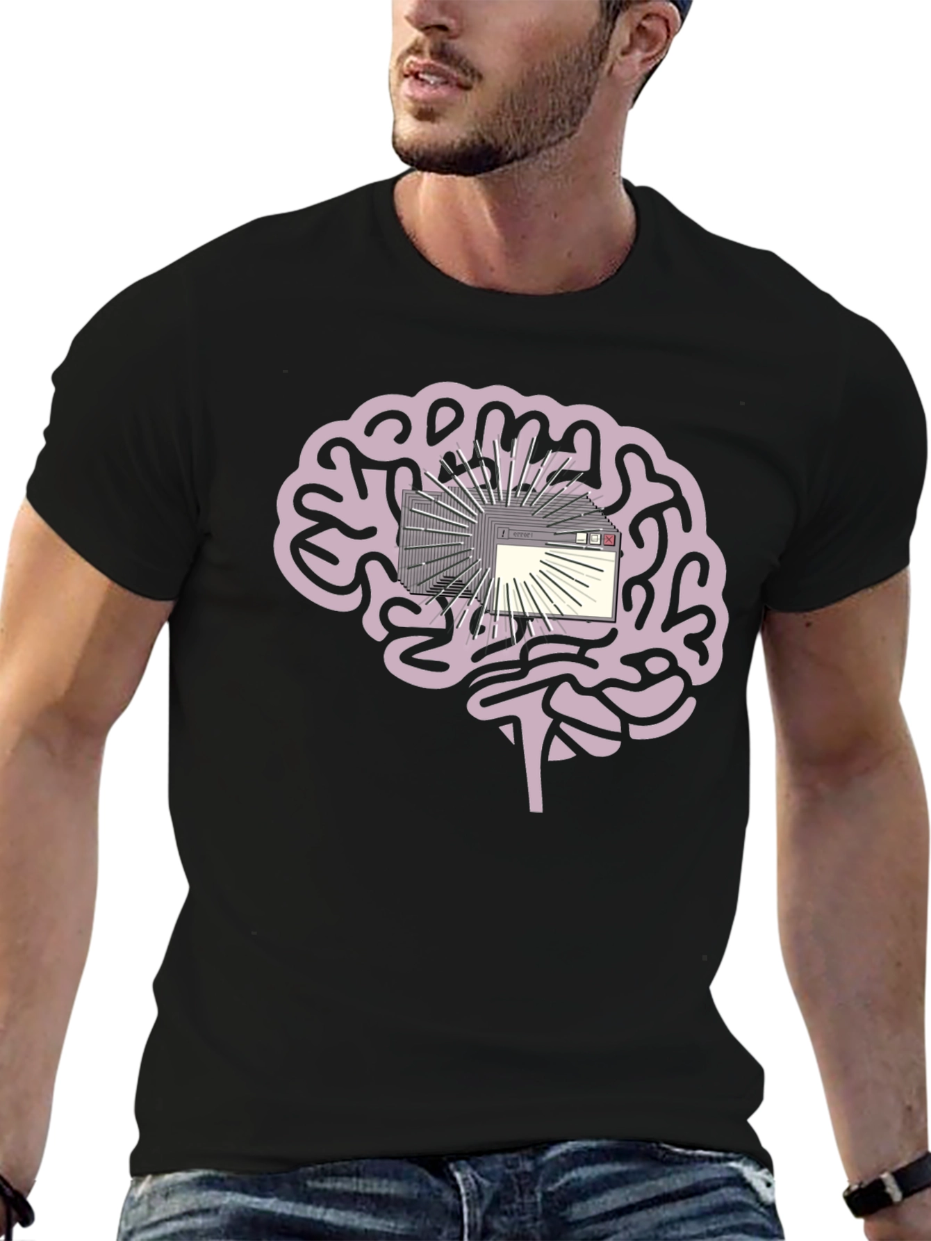 Brain Tech T-Shirt - Geek Chic Tee