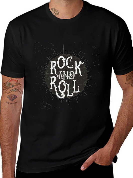 Rock and Roll Black T-Shirt