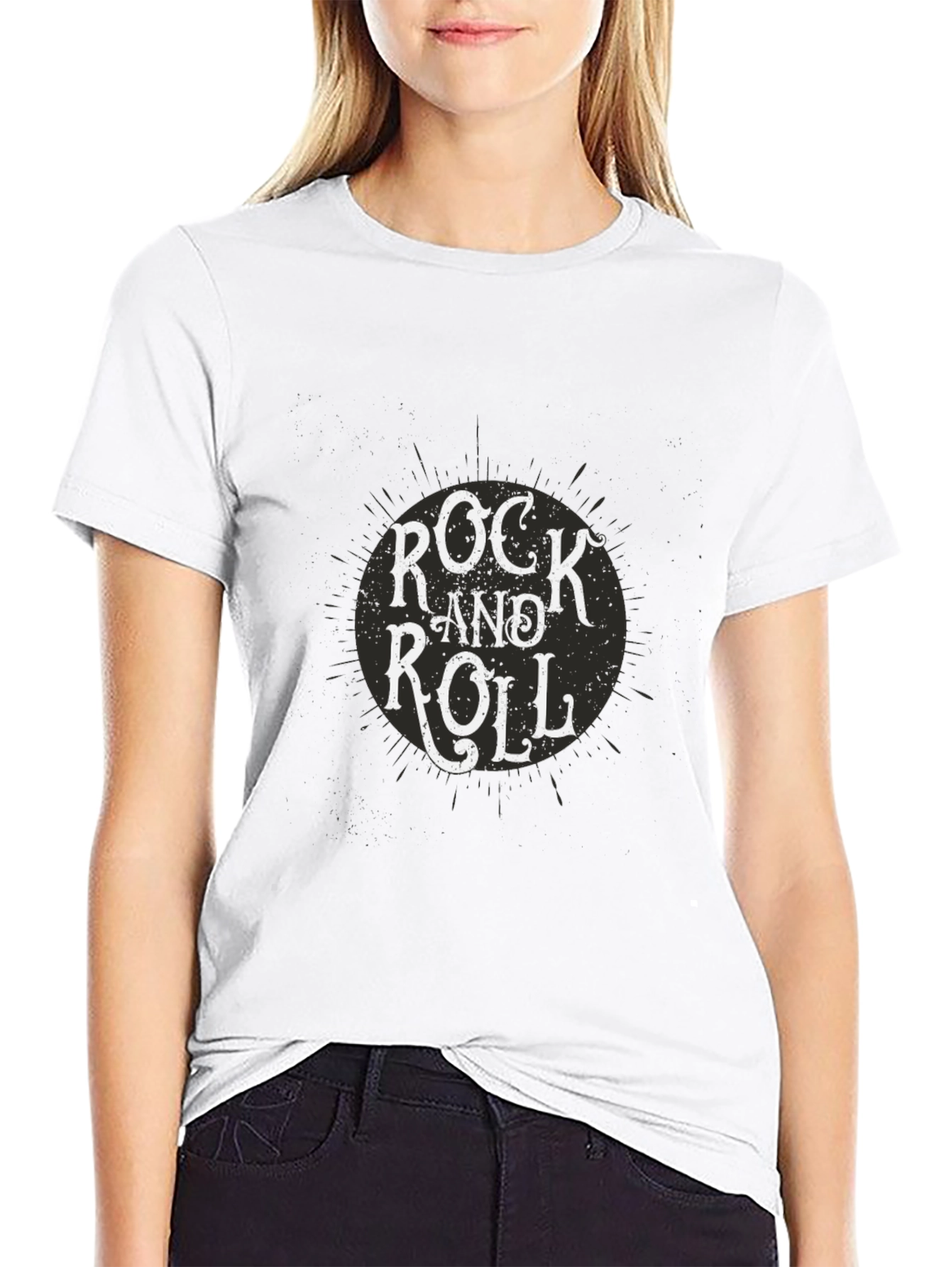 Rock and Roll Black T-Shirt