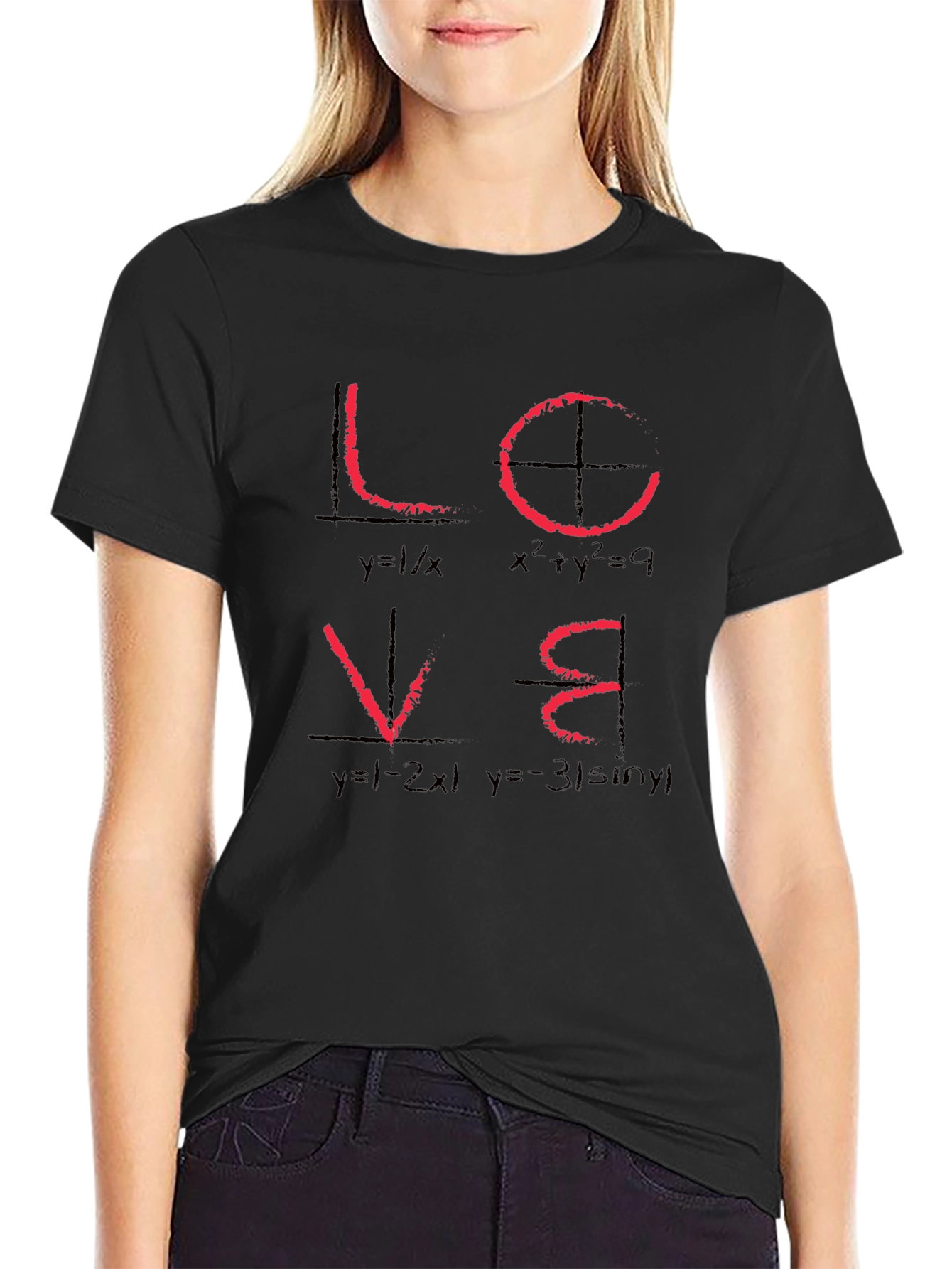 Math Love Equations T-Shirt - Science Design
