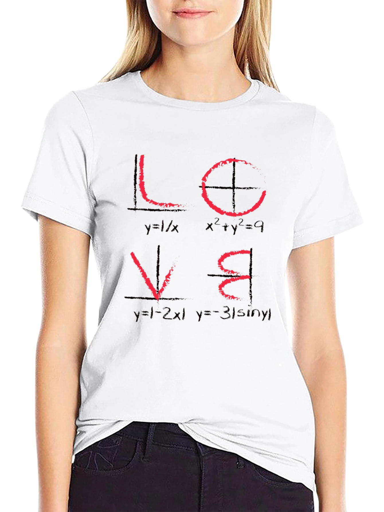 Math Love Equations T-Shirt - Science Design