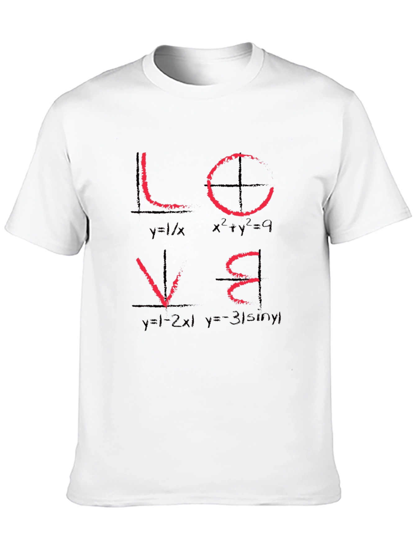 Math Love Equations T-Shirt - Science Design