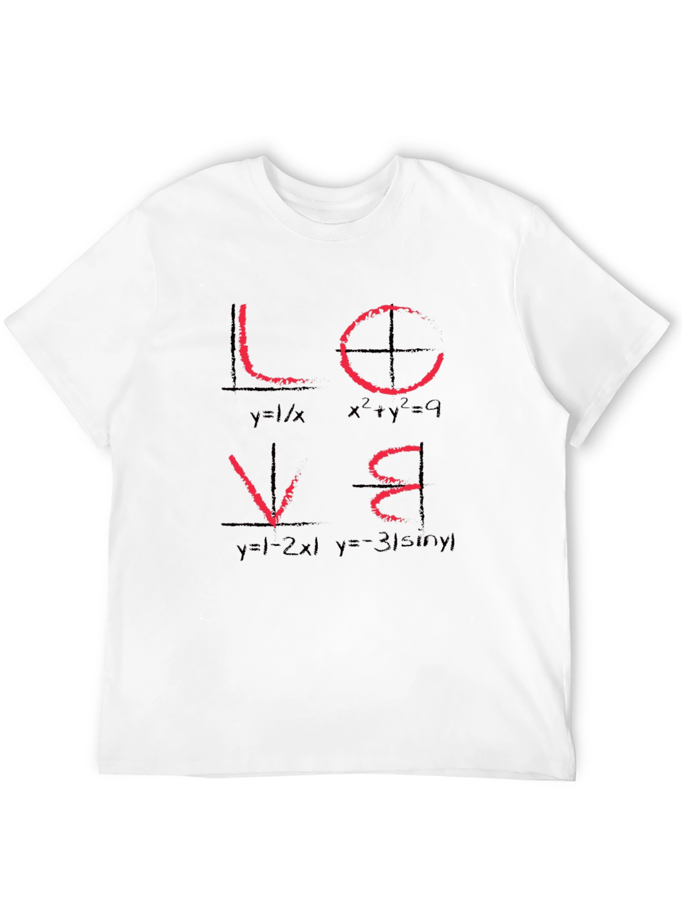 Math Love Equations T-Shirt - Science Design