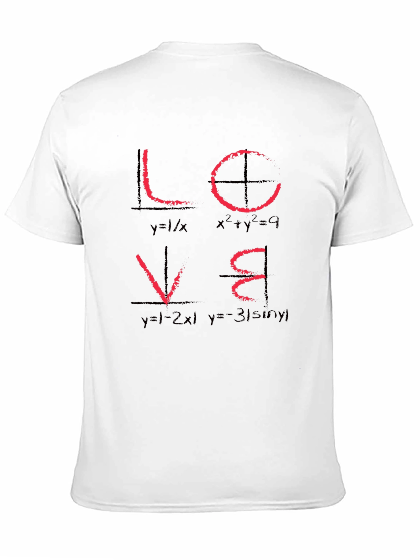 Math Love Equations T-Shirt - Science Design