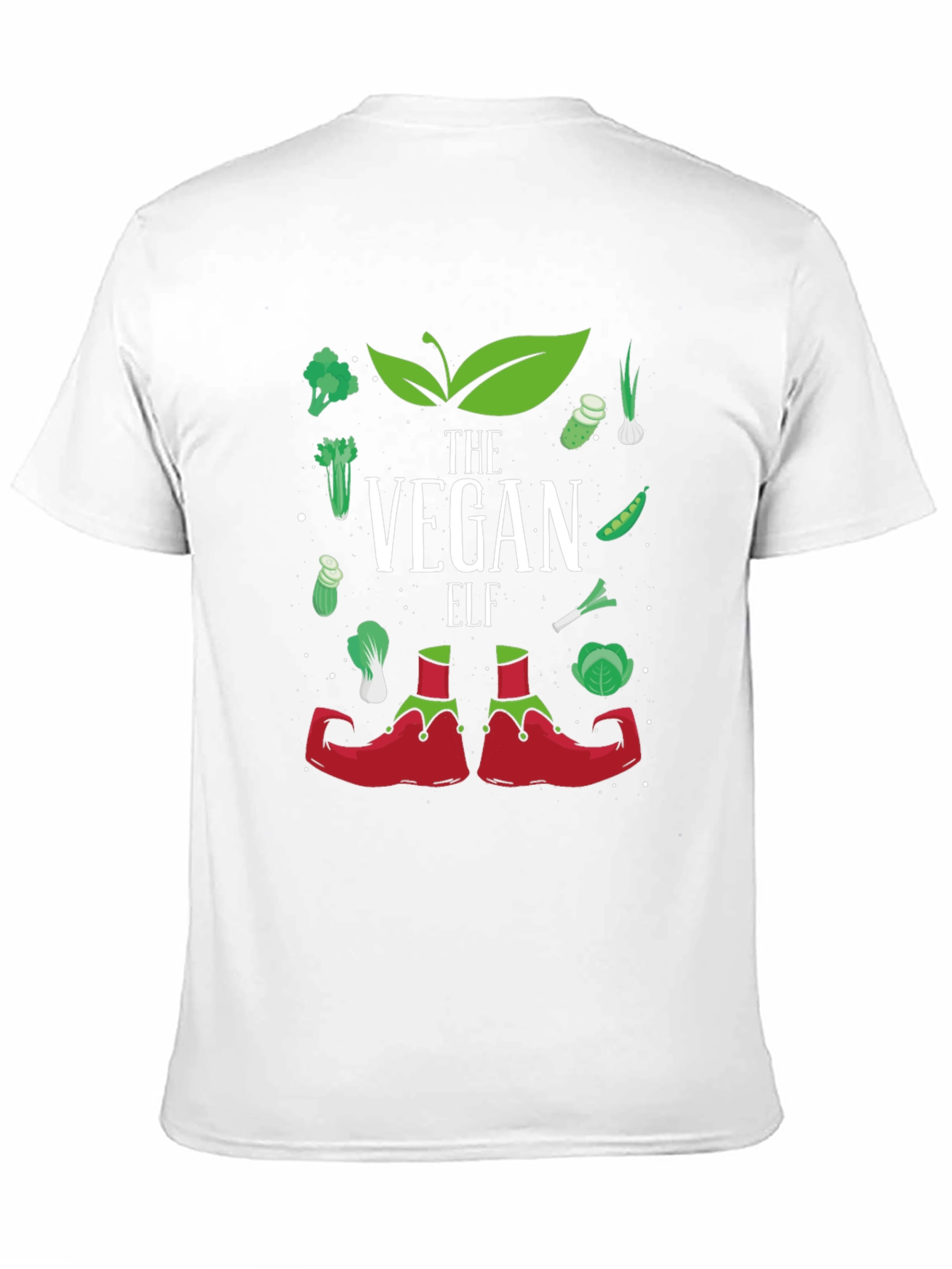 Vegan Elf T-Shirt - Holiday Vegan Apparel