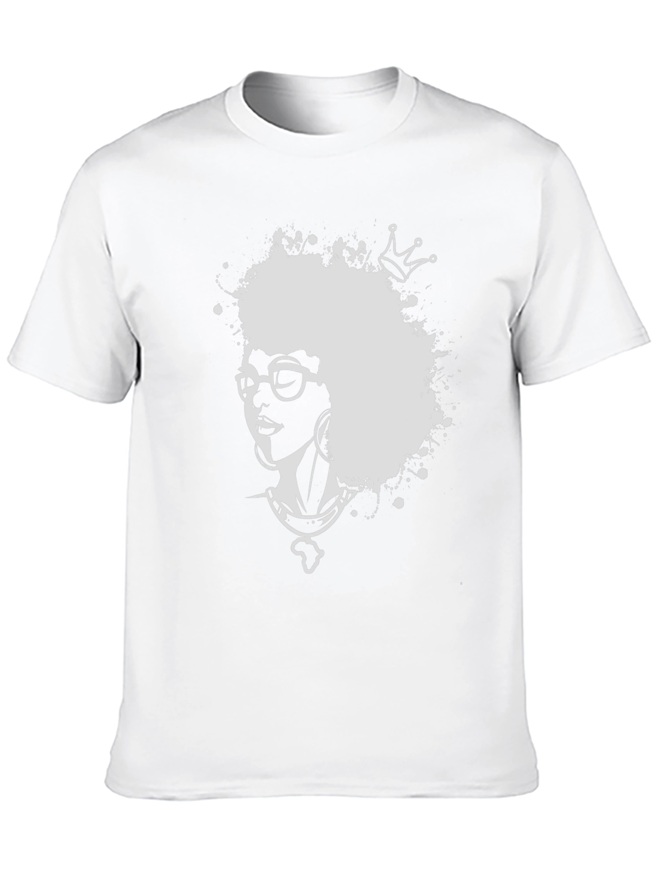 Black History Month Afro Queen T-Shirt
