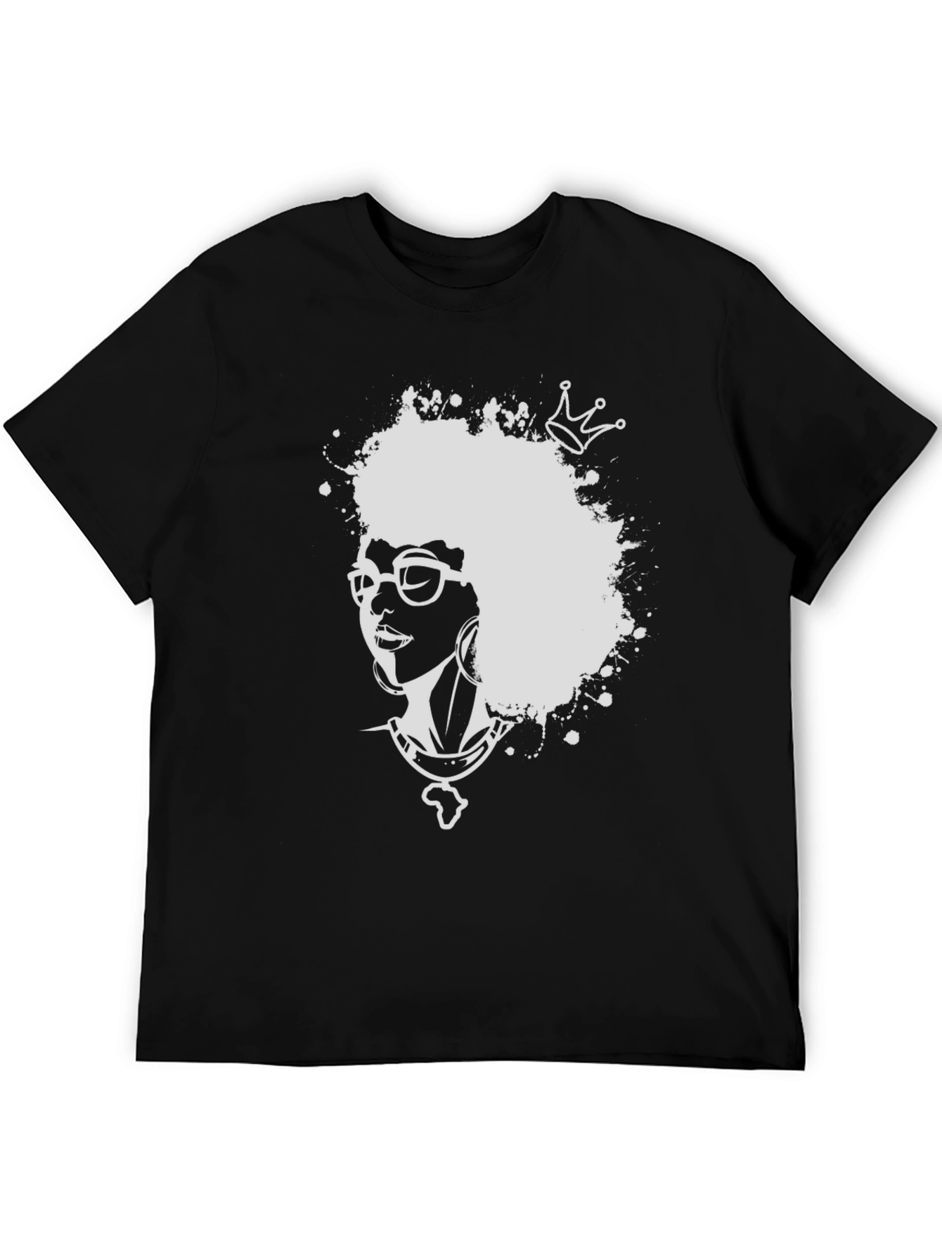 Black History Month Afro Queen T-Shirt