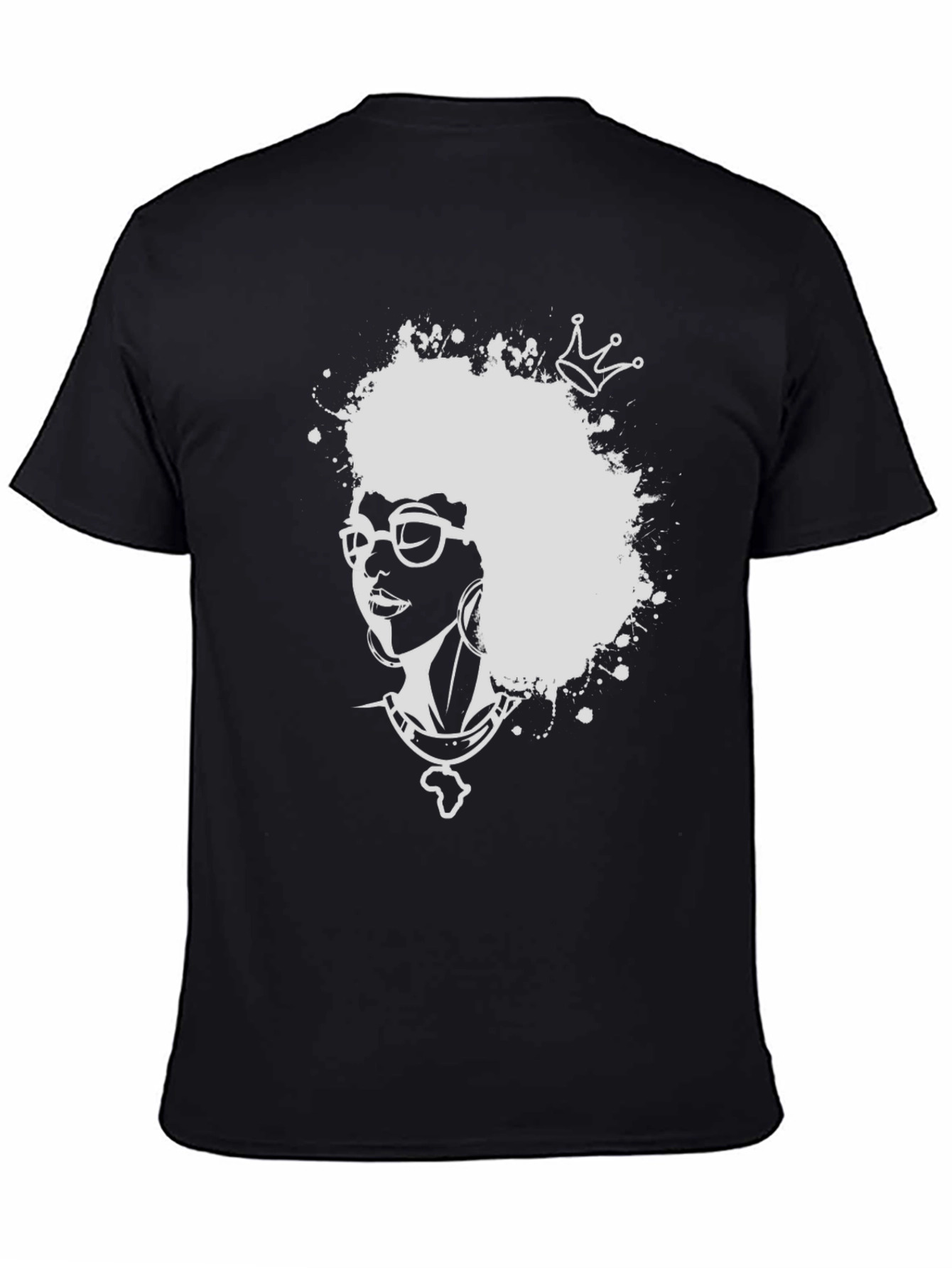 Black History Month Afro Queen T-Shirt