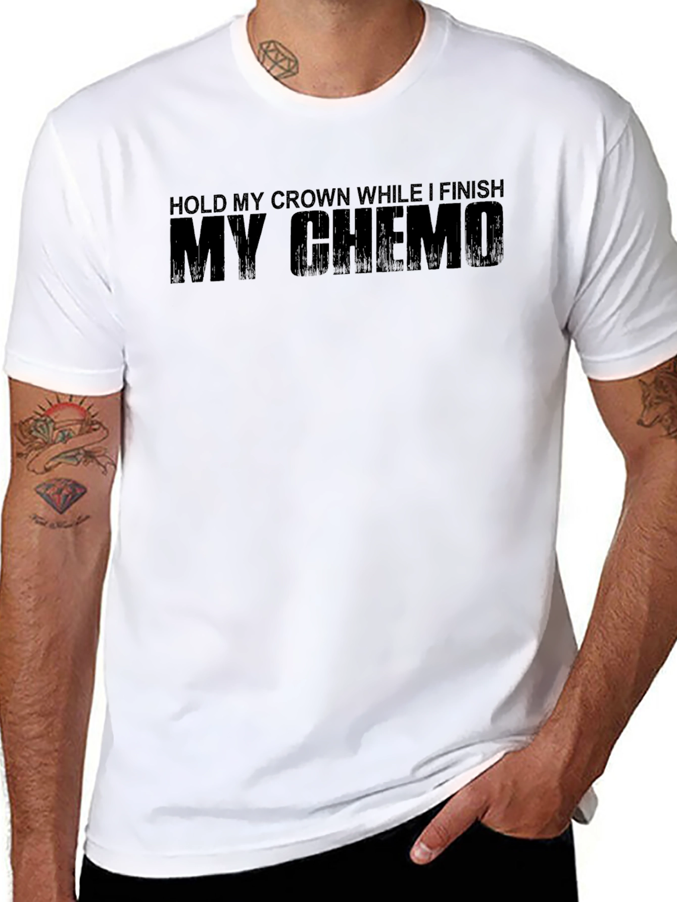 Hold My Crown While I Finish My Chemo T-Shirt