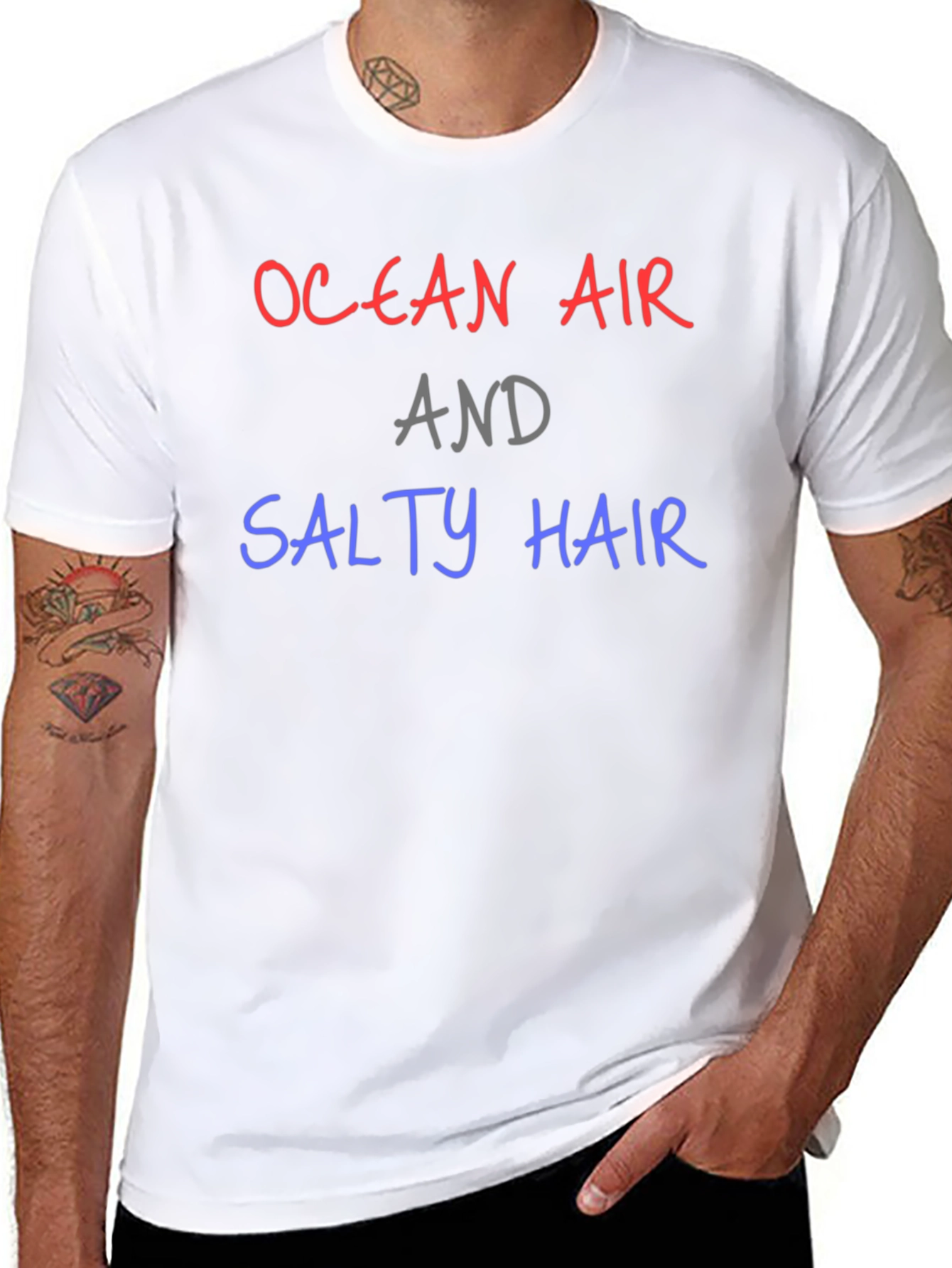 Ocean Air and Salty Hair T-Shirt