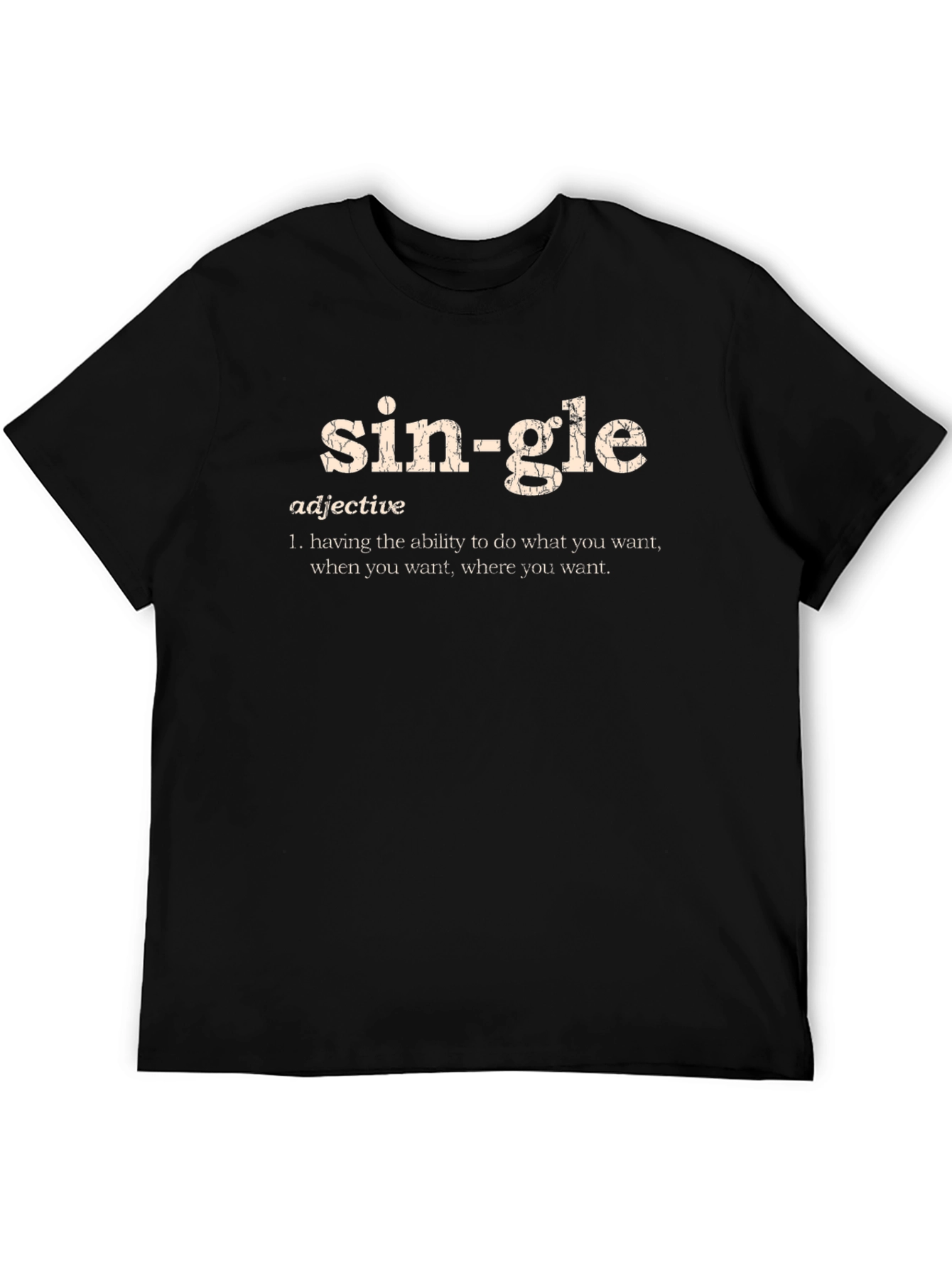 Single Definition Graphic Tee - Freedom & Independence