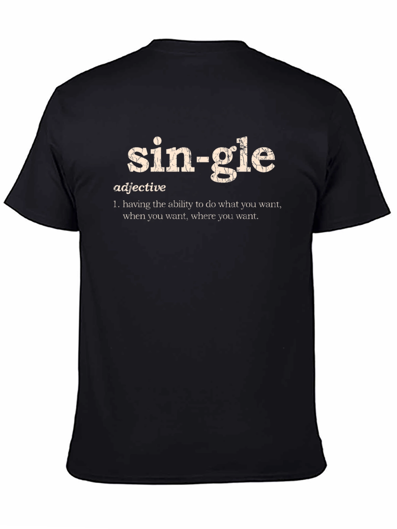 Single Definition Graphic Tee - Freedom & Independence