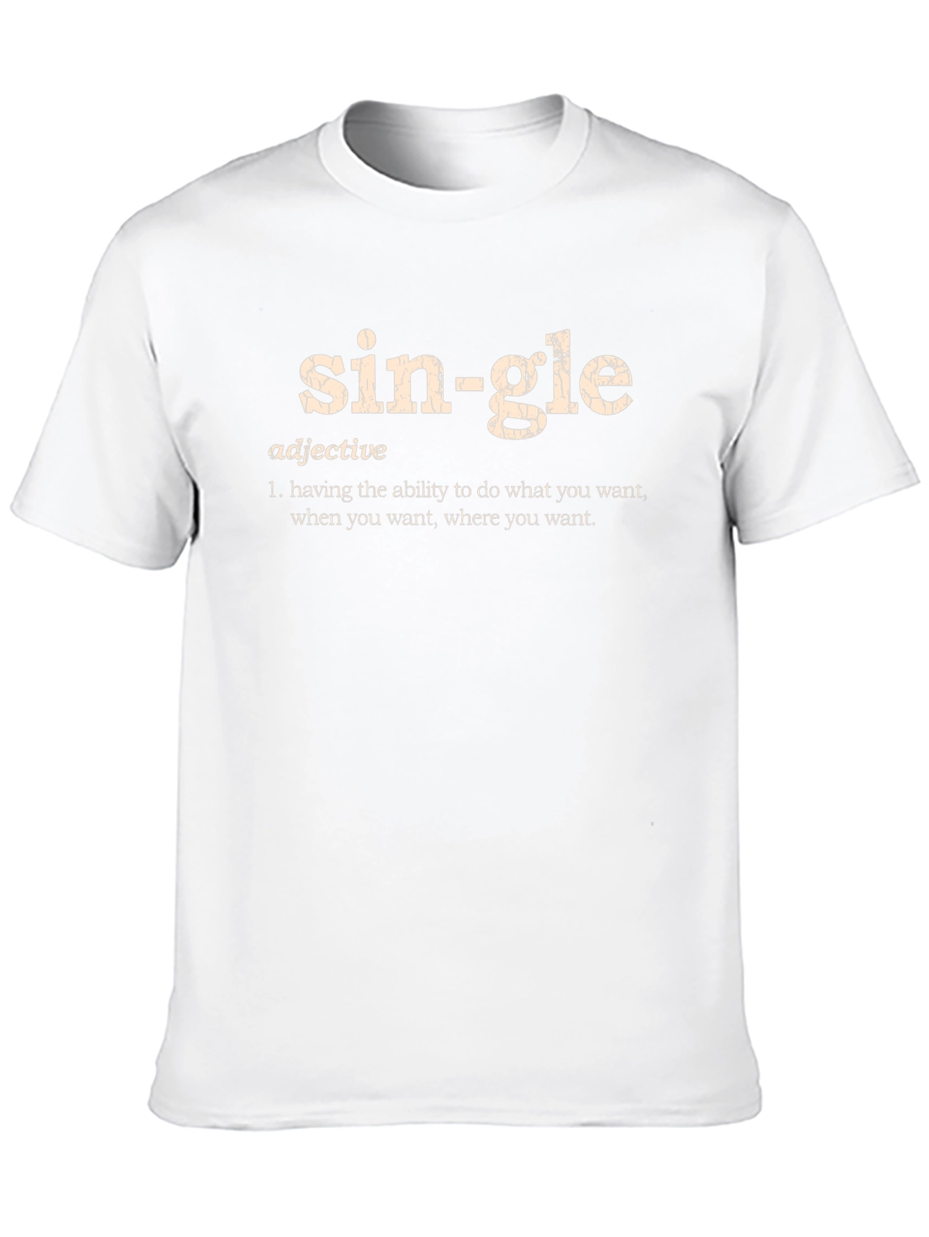 Single Definition Graphic Tee - Freedom & Independence