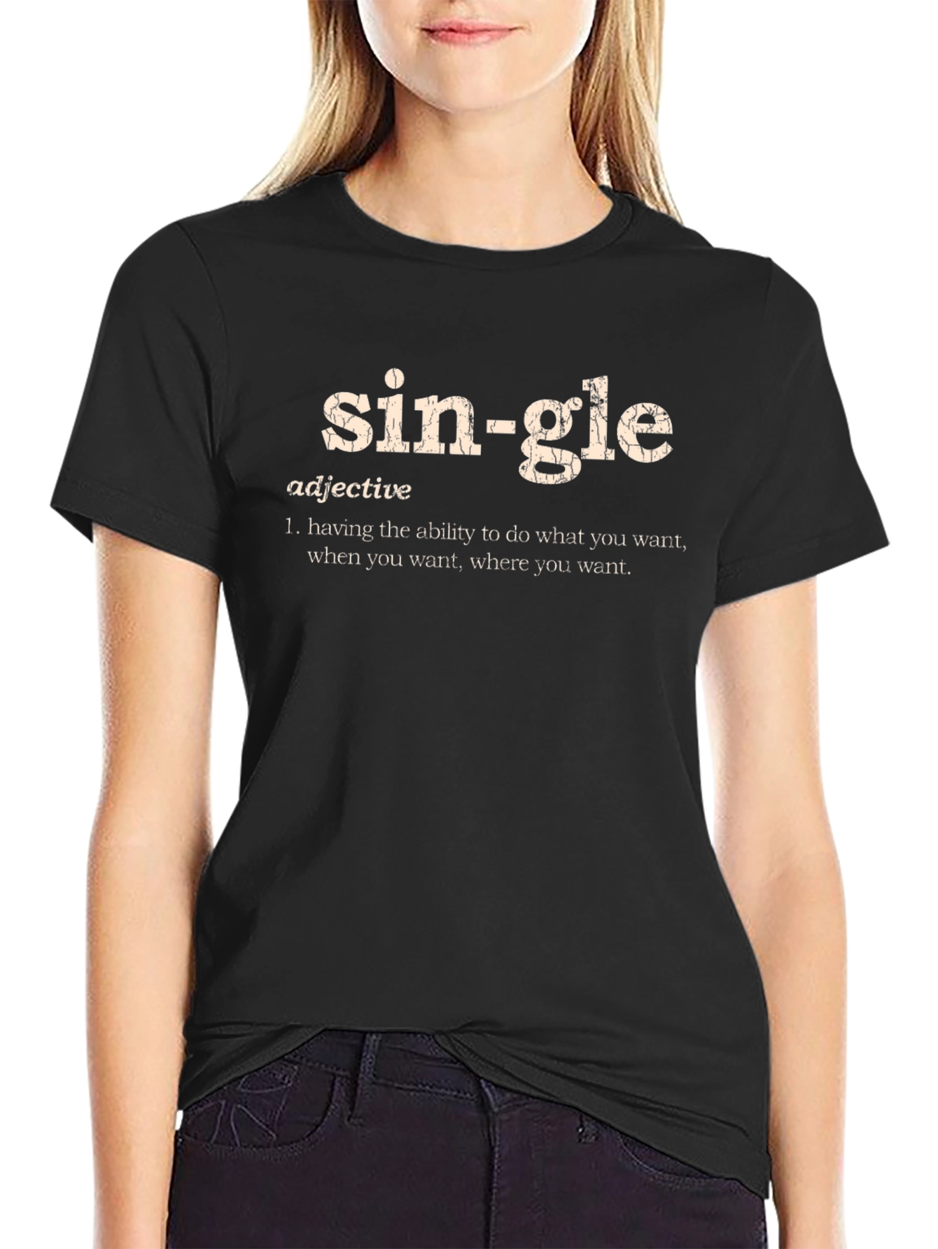 Single Definition Graphic Tee - Freedom & Independence